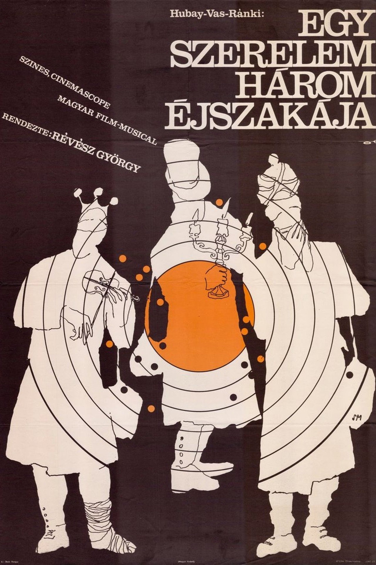 Egy szerelem három éjszakája filmaffisch