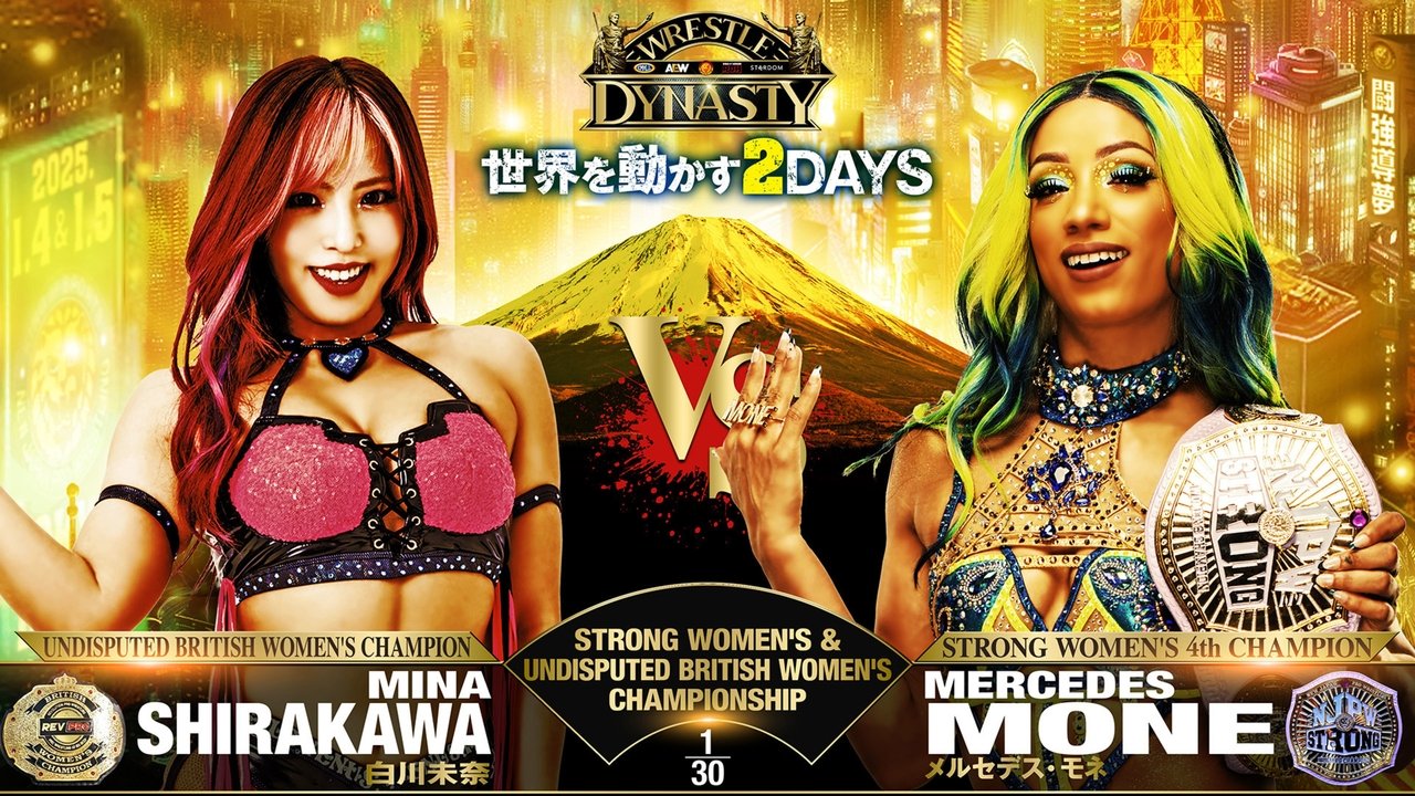 NJPW x AEW x CMLL x ROH x STARDOM: Wrestle Dynasty
