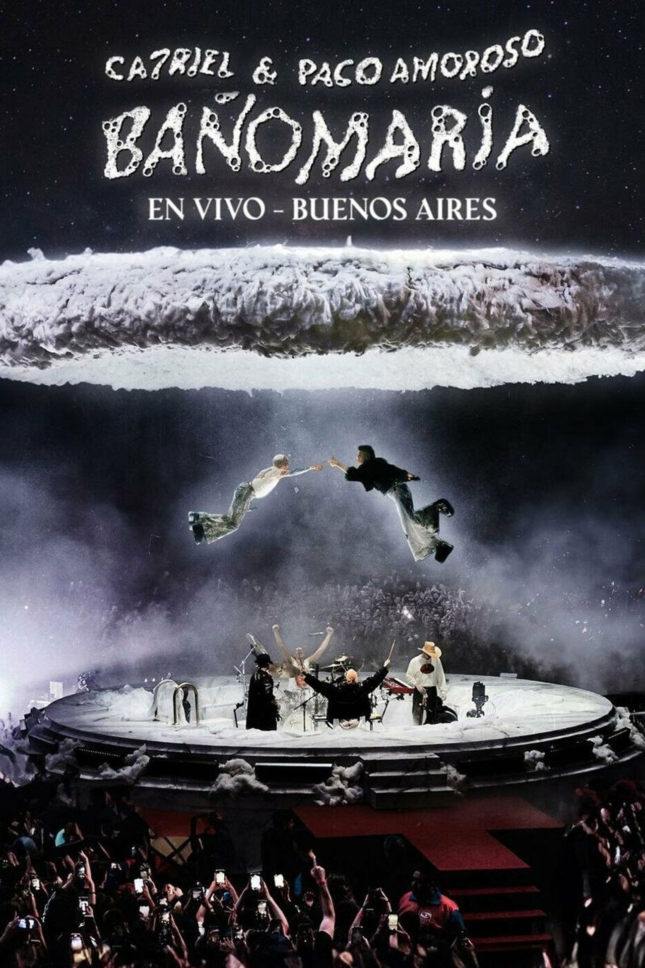 Ca7riel & Paco Amoroso: Live at Movistar Arena Backdrop
