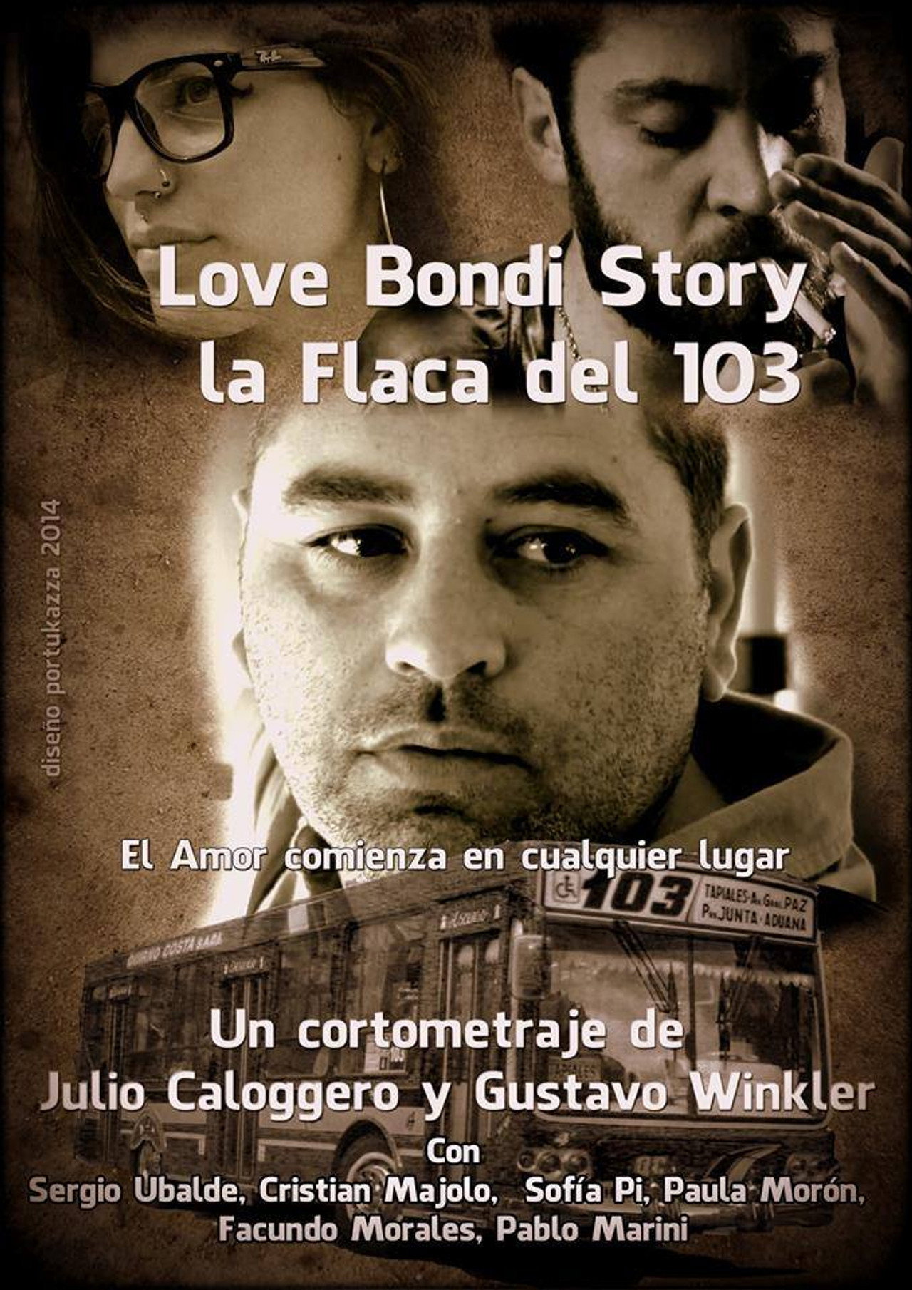 Love Bondi Story: la flaca del 103 Backdrop