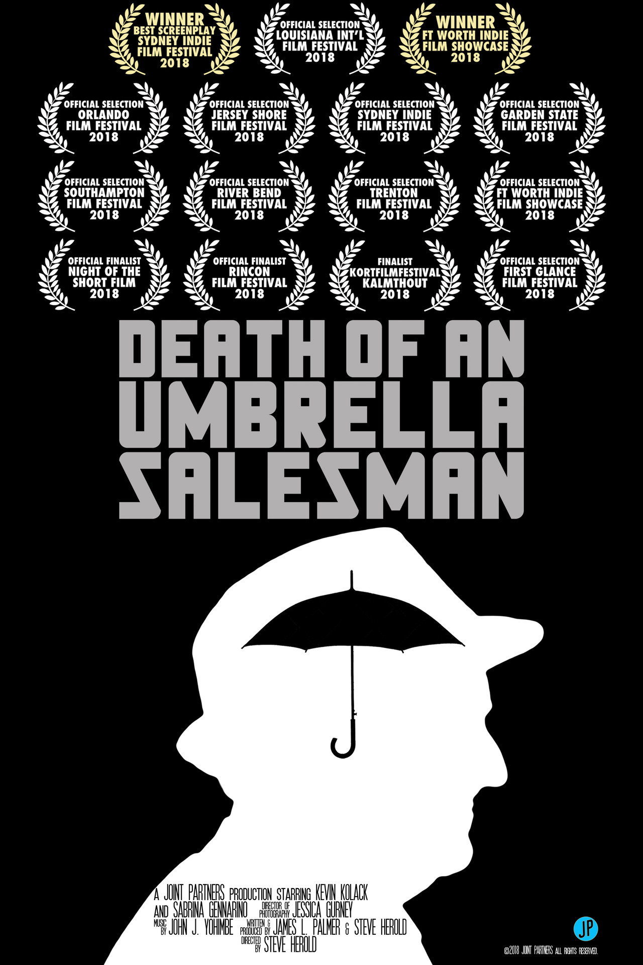 Death of an Umbrella Salesman filmaffisch