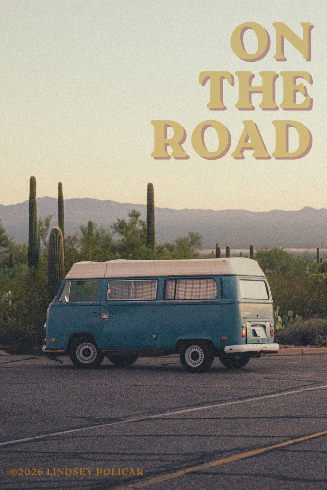 On The Road Backdrop