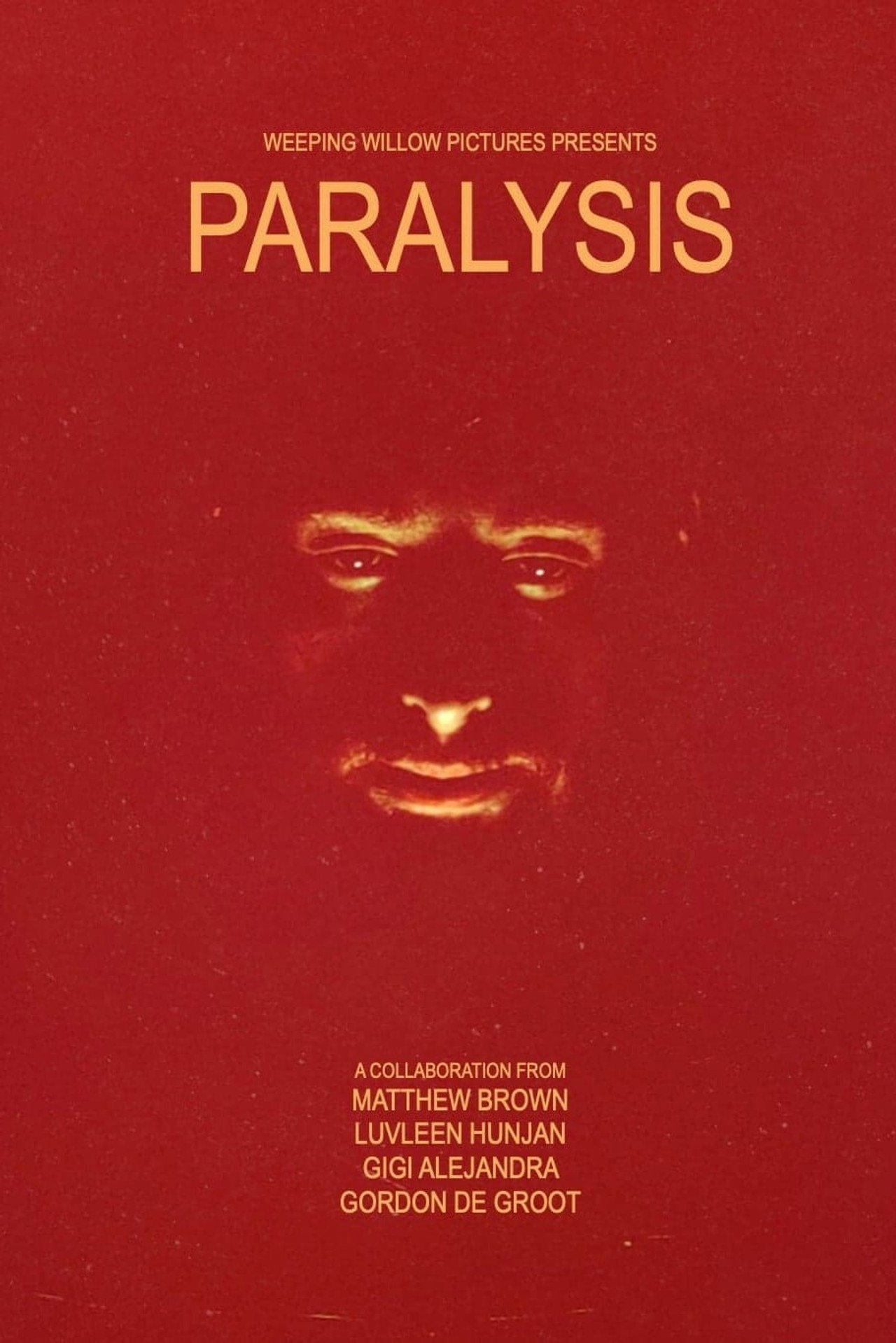 Paralysis filmaffisch