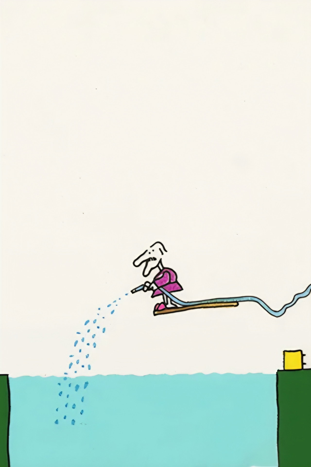 La piscina