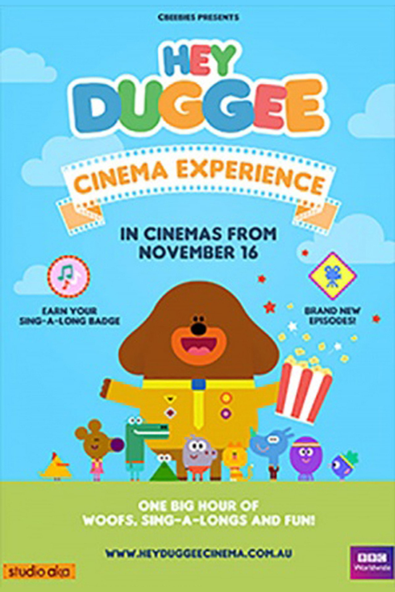 Hey Duggee: The Super Squirrel Badge & Other Stories Backdrop
