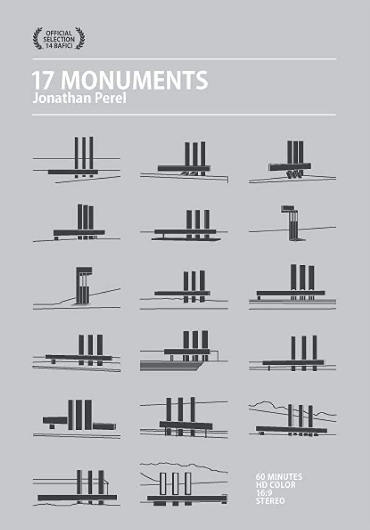 17 Monumentos filmaffisch