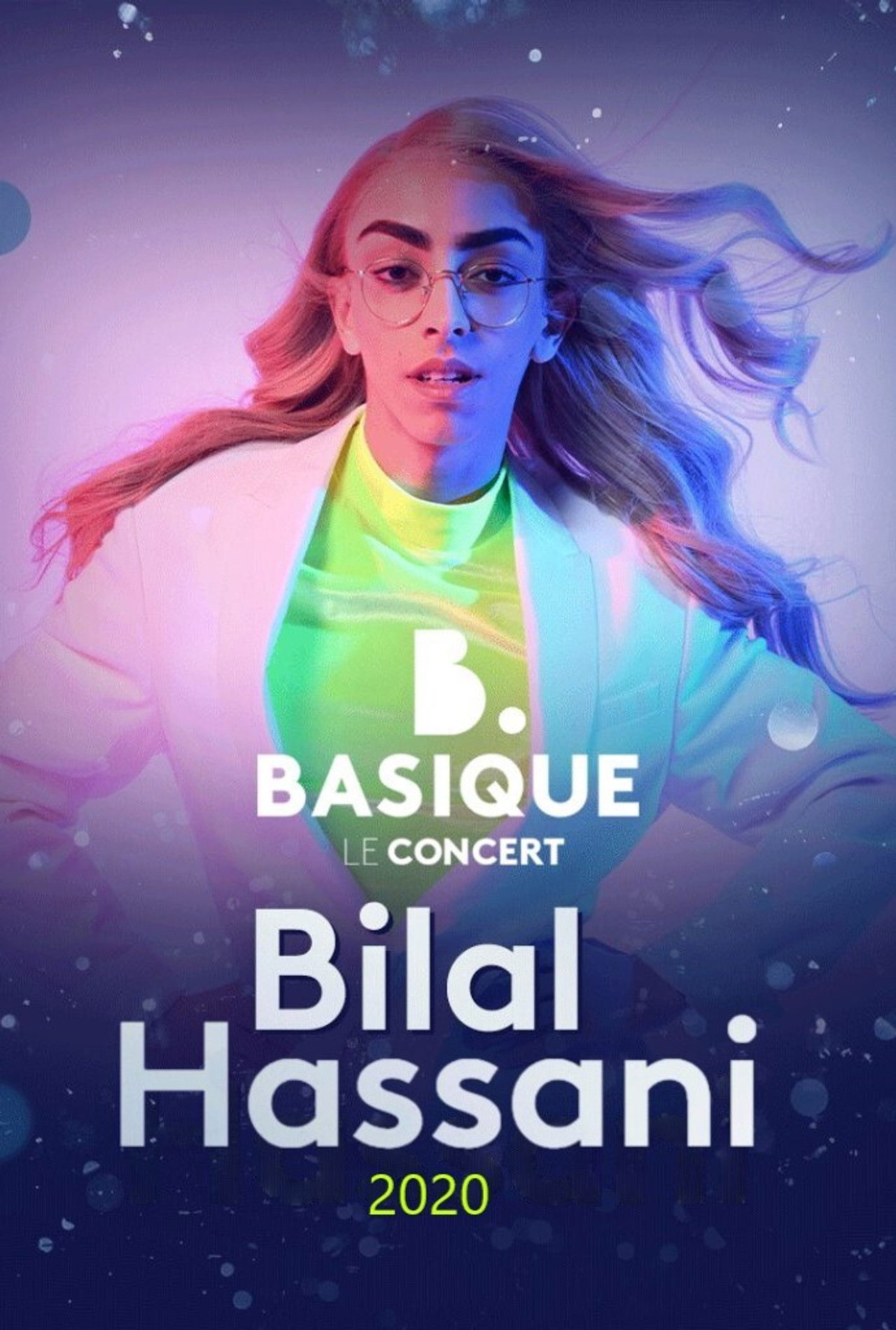 Bilal Hassani - Basique le concert Backdrop