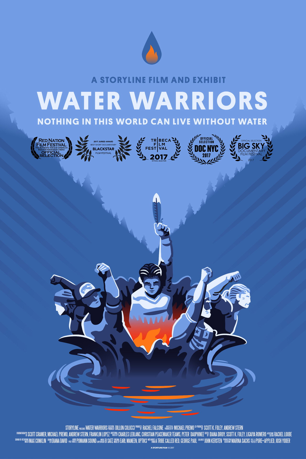Water Warriors filmaffisch