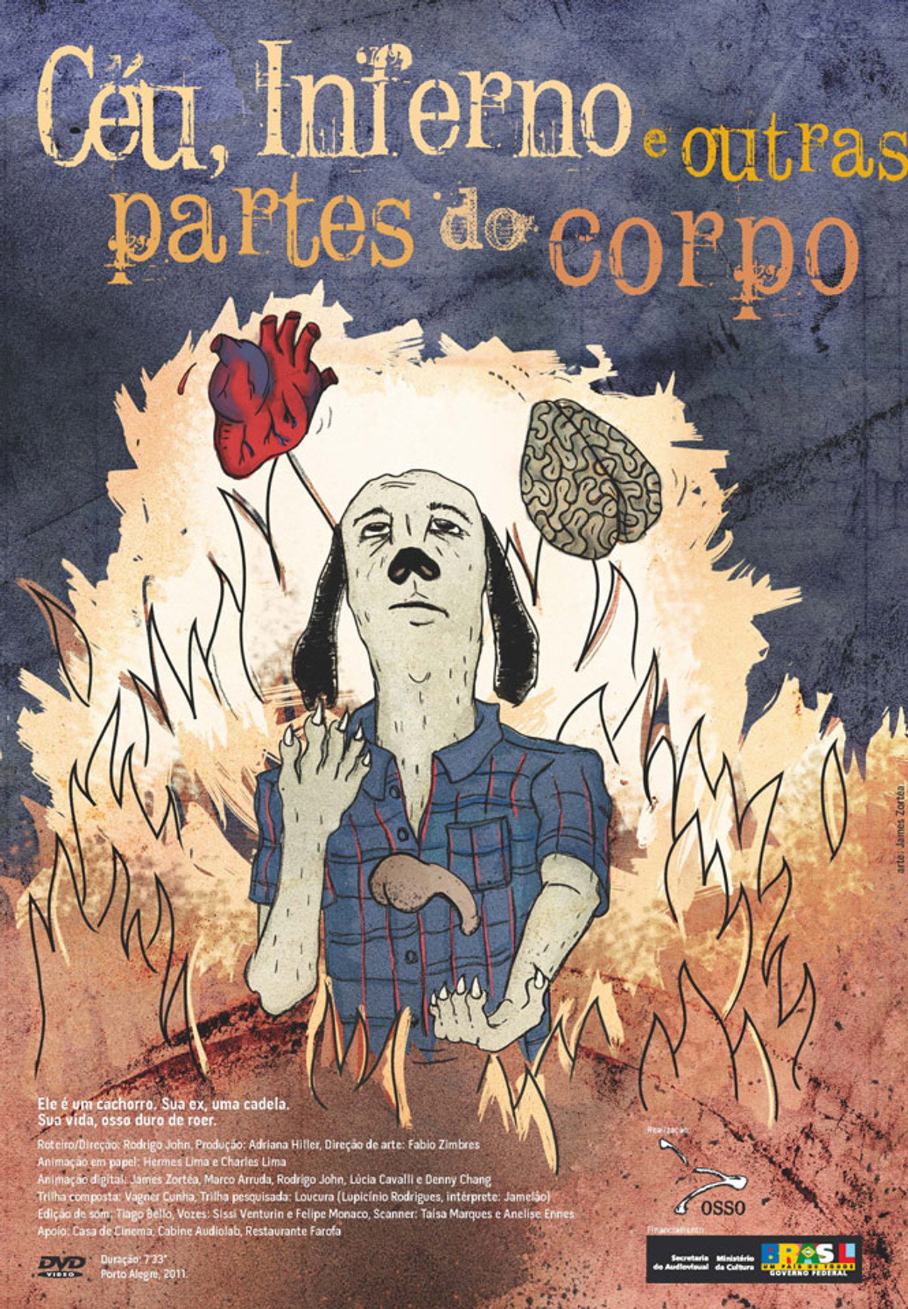 Céu, Inferno e Outras Partes do Corpo filmaffisch
