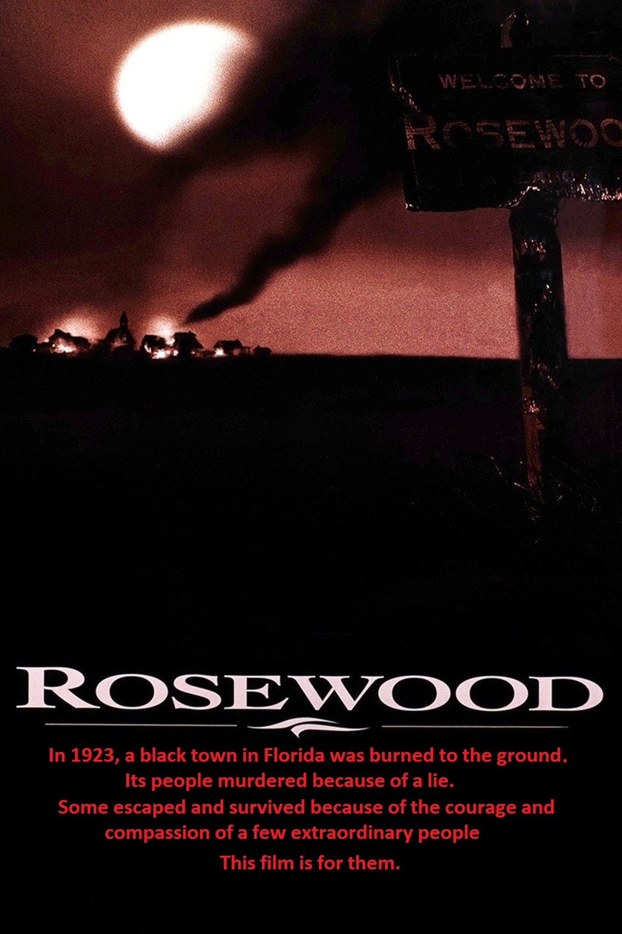 Rosewood, az égő város – plakát 5
