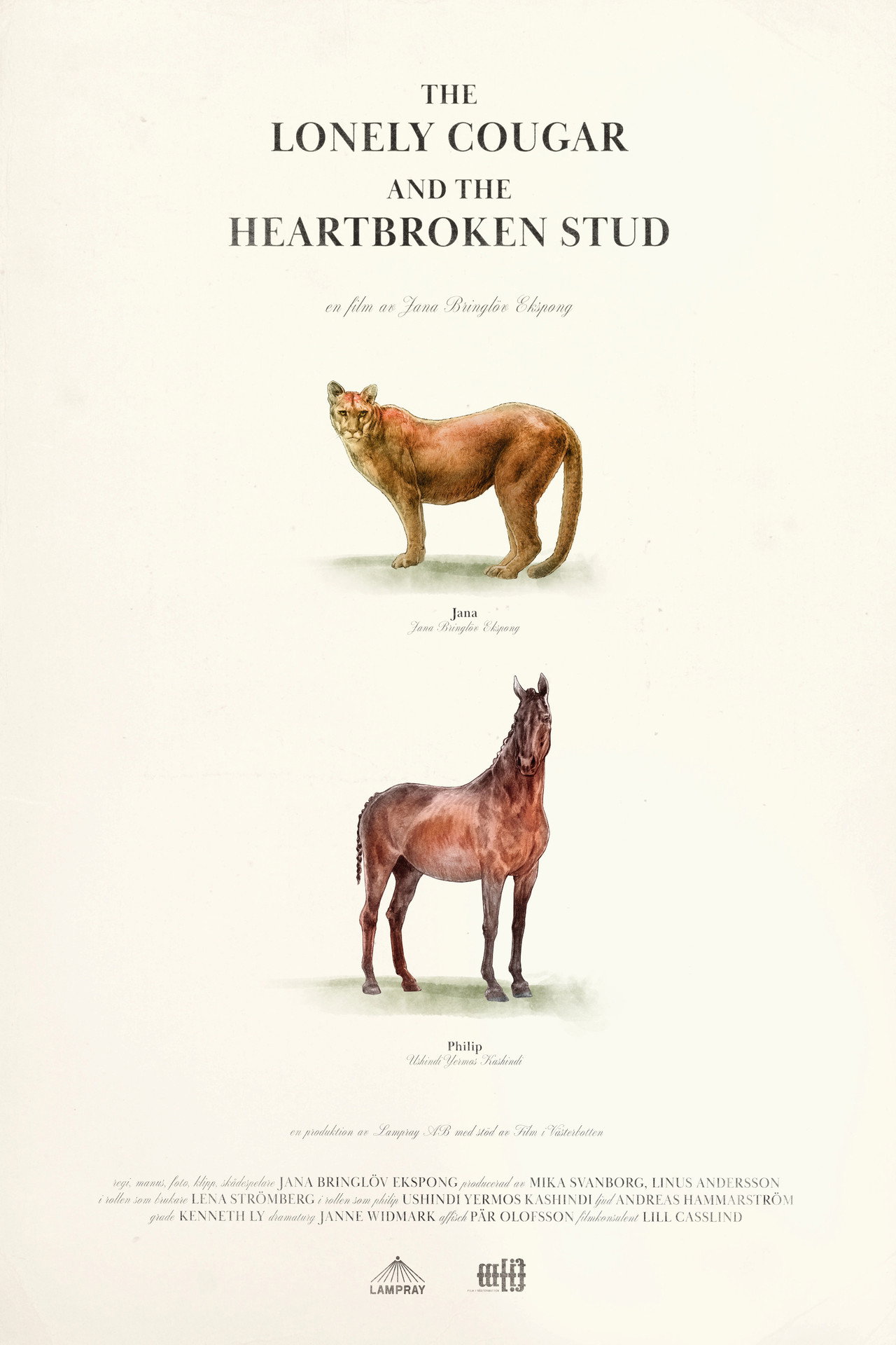 The Lonely Cougar and the Heartbroken Stud filmaffisch