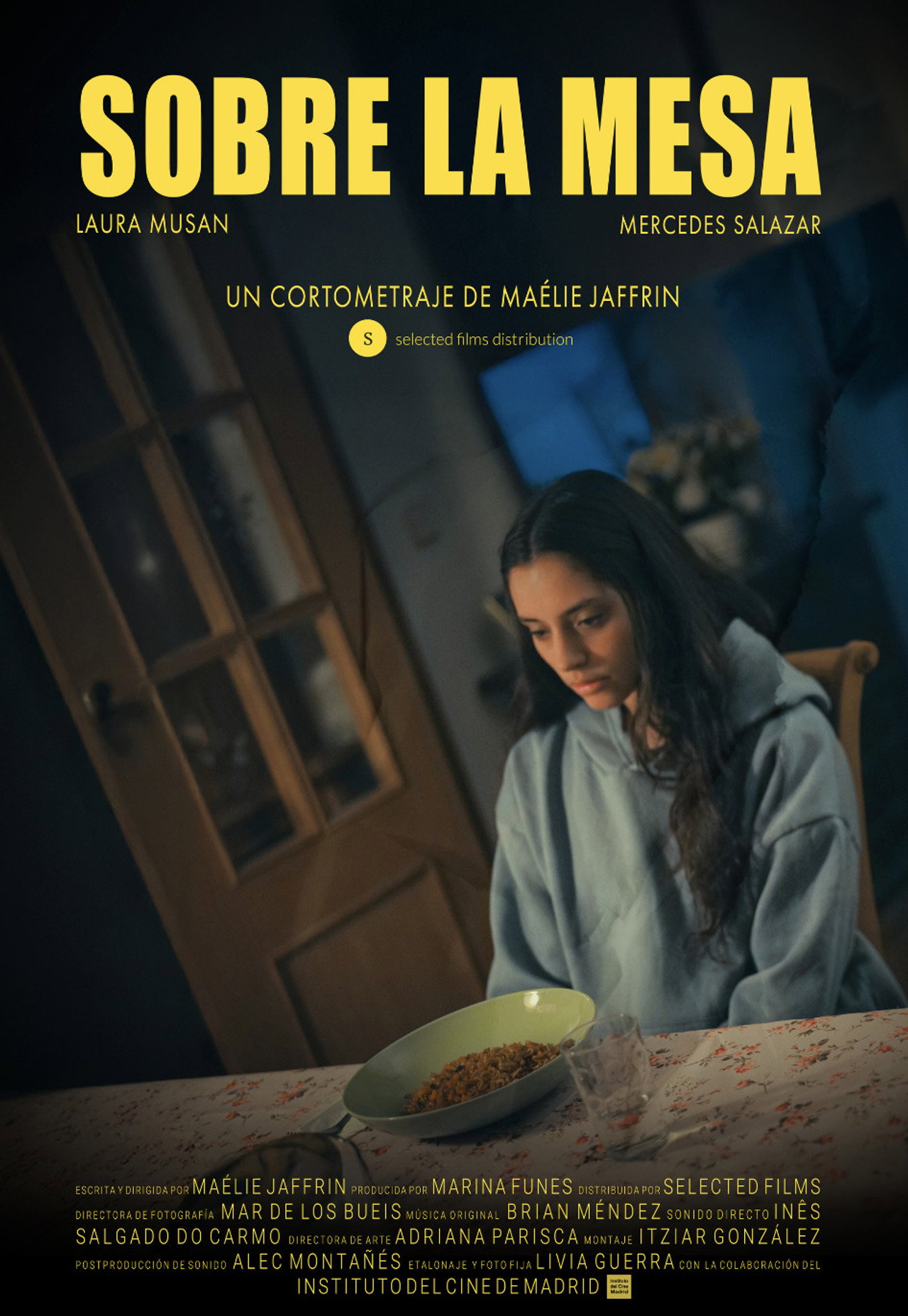 Sobre la mesa poster