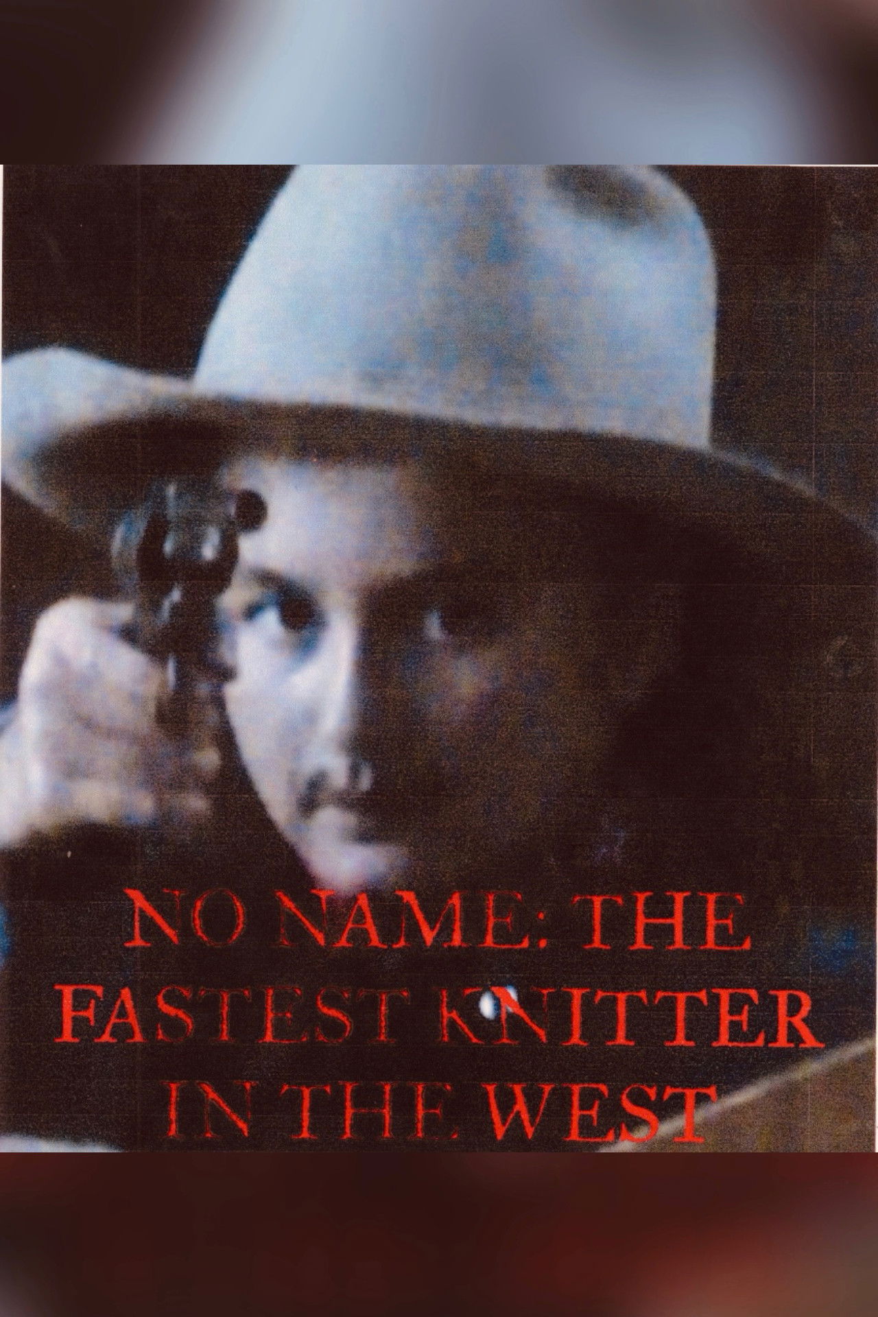 No Name: The Fastest Knitter in the West Backdrop