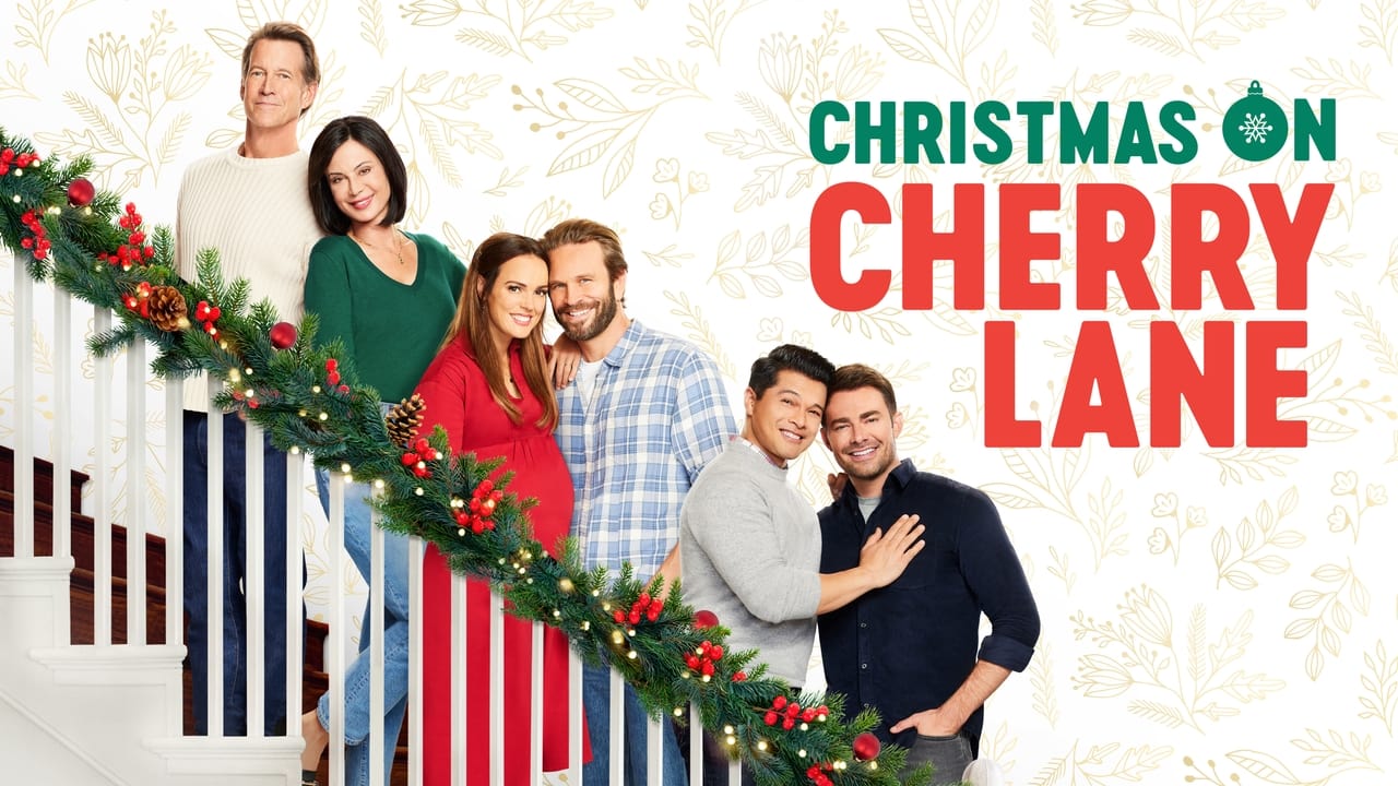 Christmas on Cherry Lane background