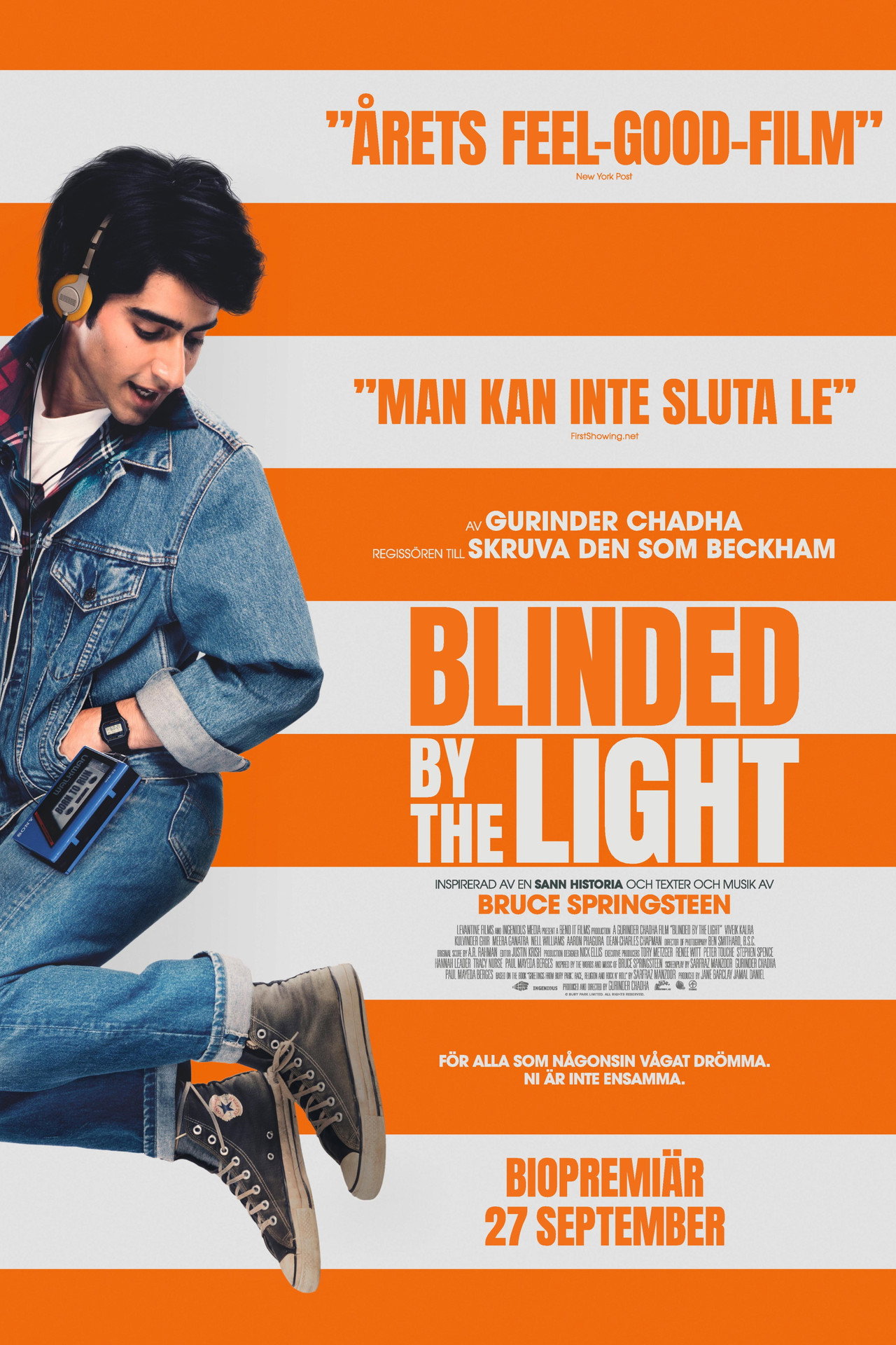 Blinded by the Light filmaffisch