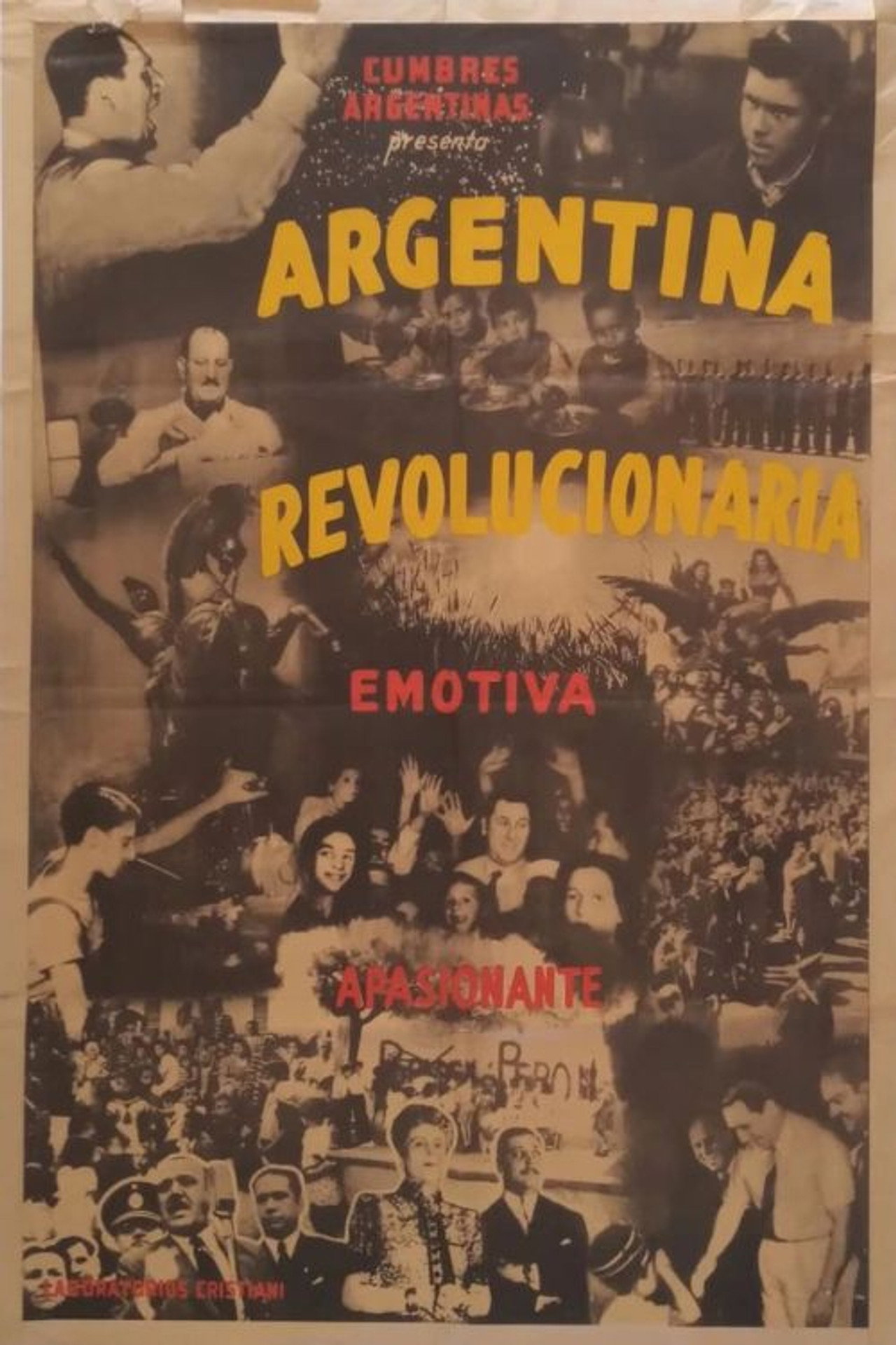 Argentina revolucionaria Backdrop