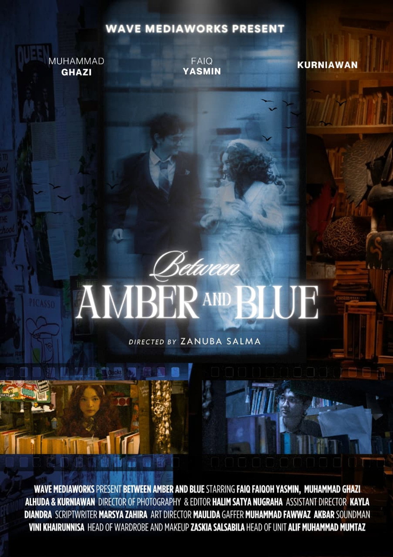 Between Amber and Blue