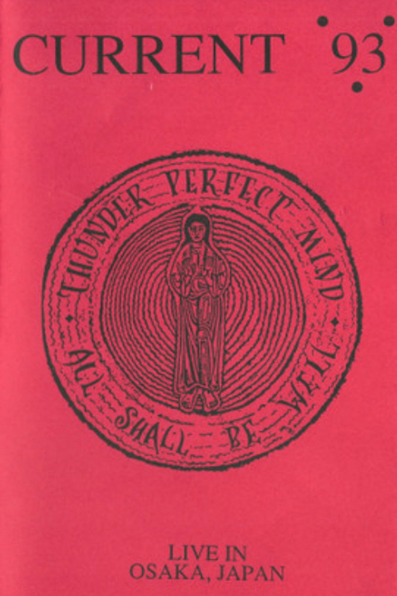 Current 93: Live In Osaka, Japan Backdrop