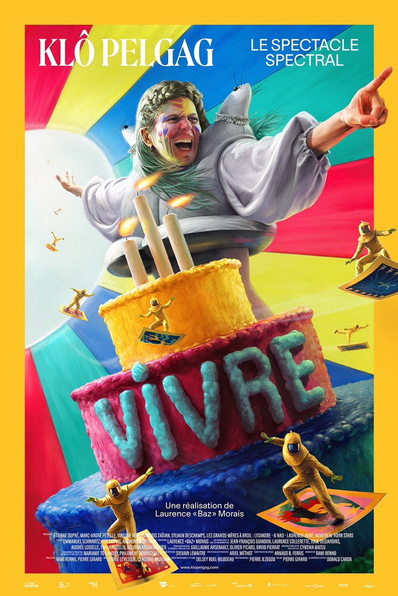 Vivre - Le spectacle spectral filmaffisch