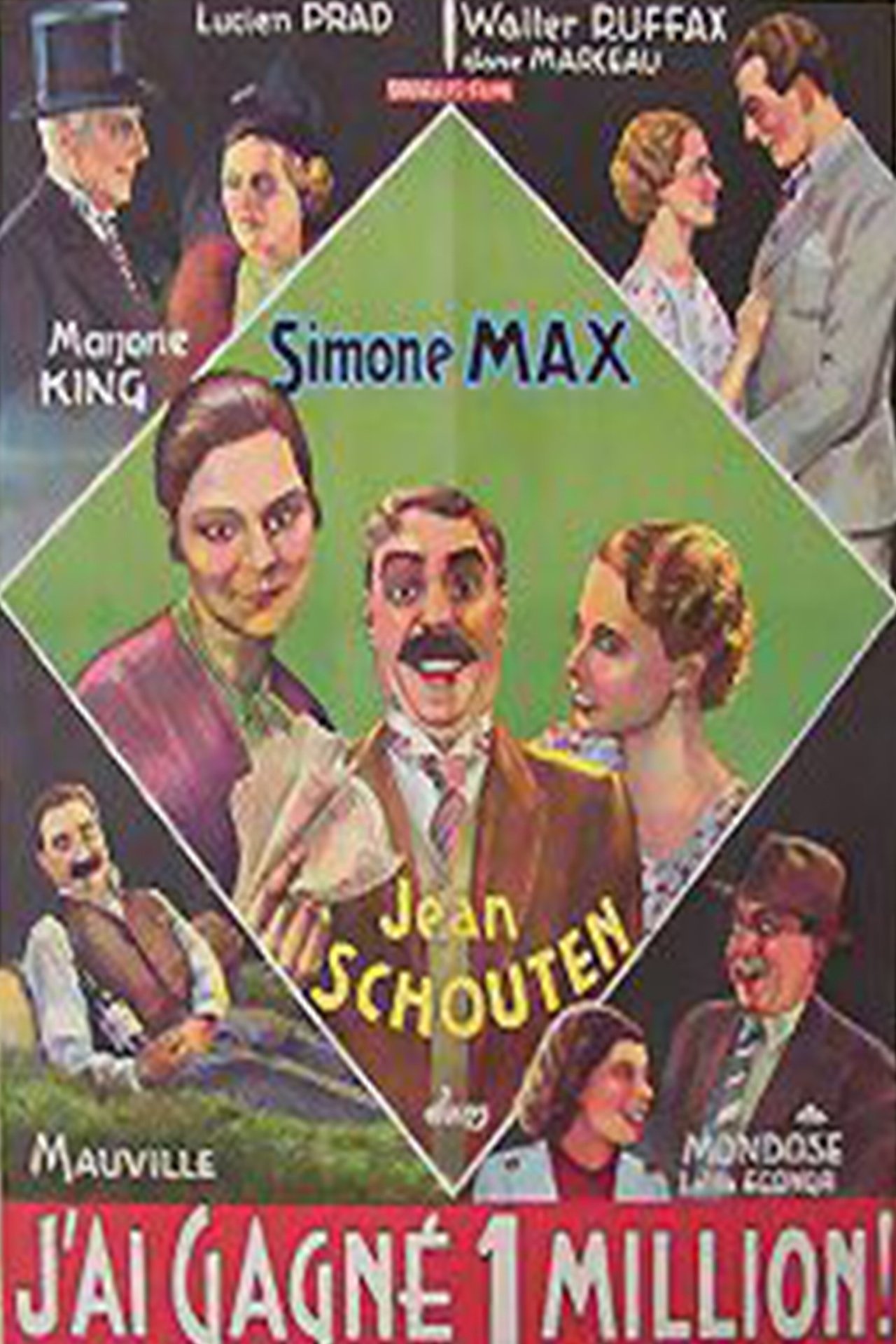 J'ai gagné un million poster