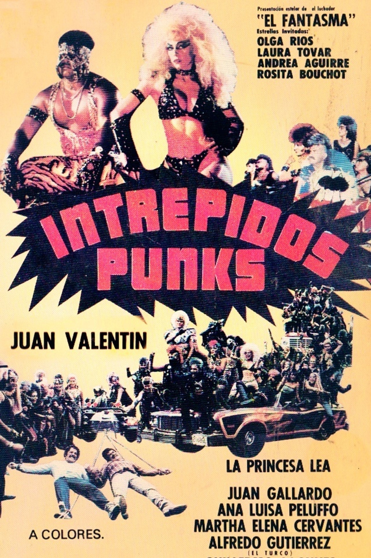 Intrépidos Punks filmaffisch