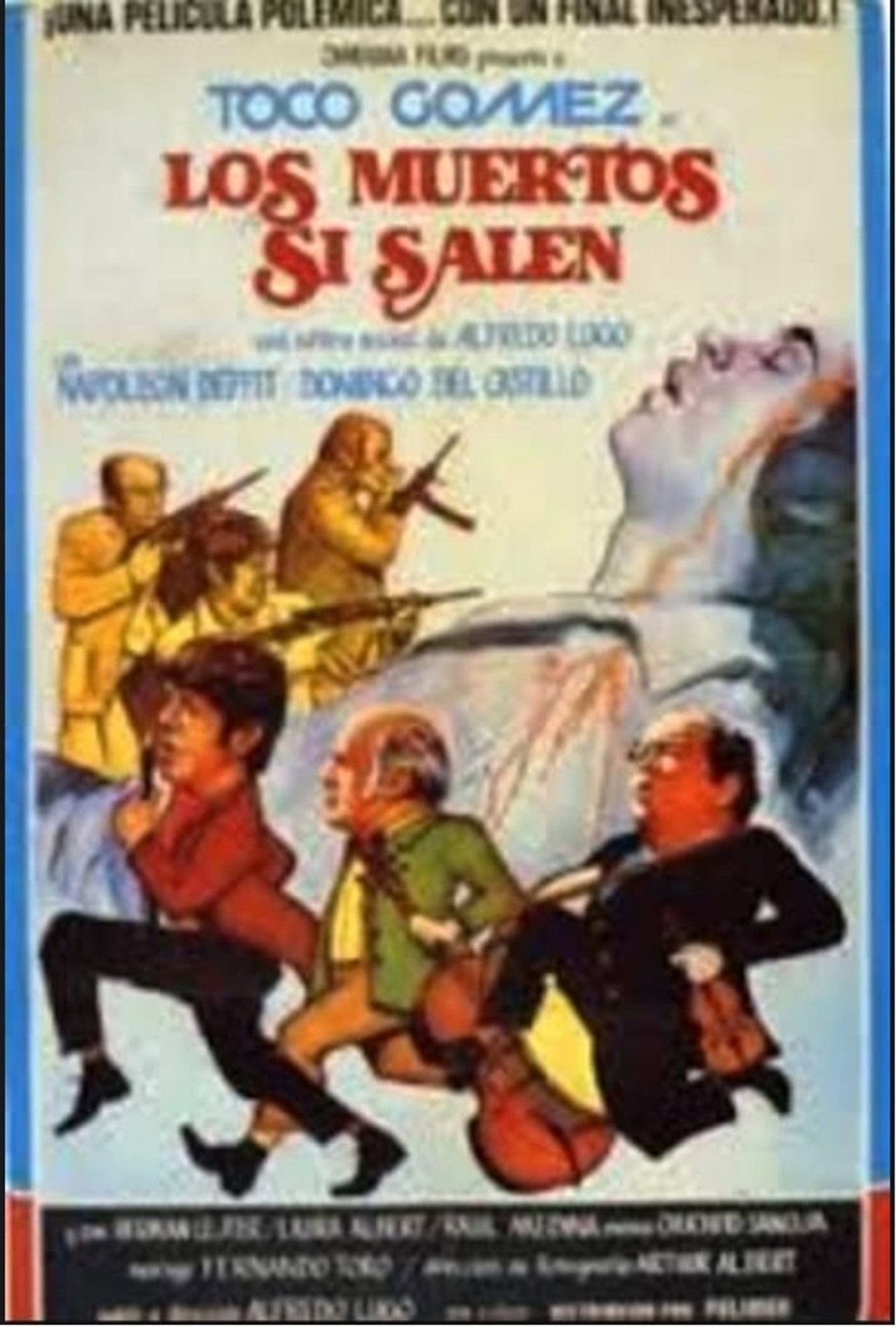 Los muertos sí salen filmaffisch