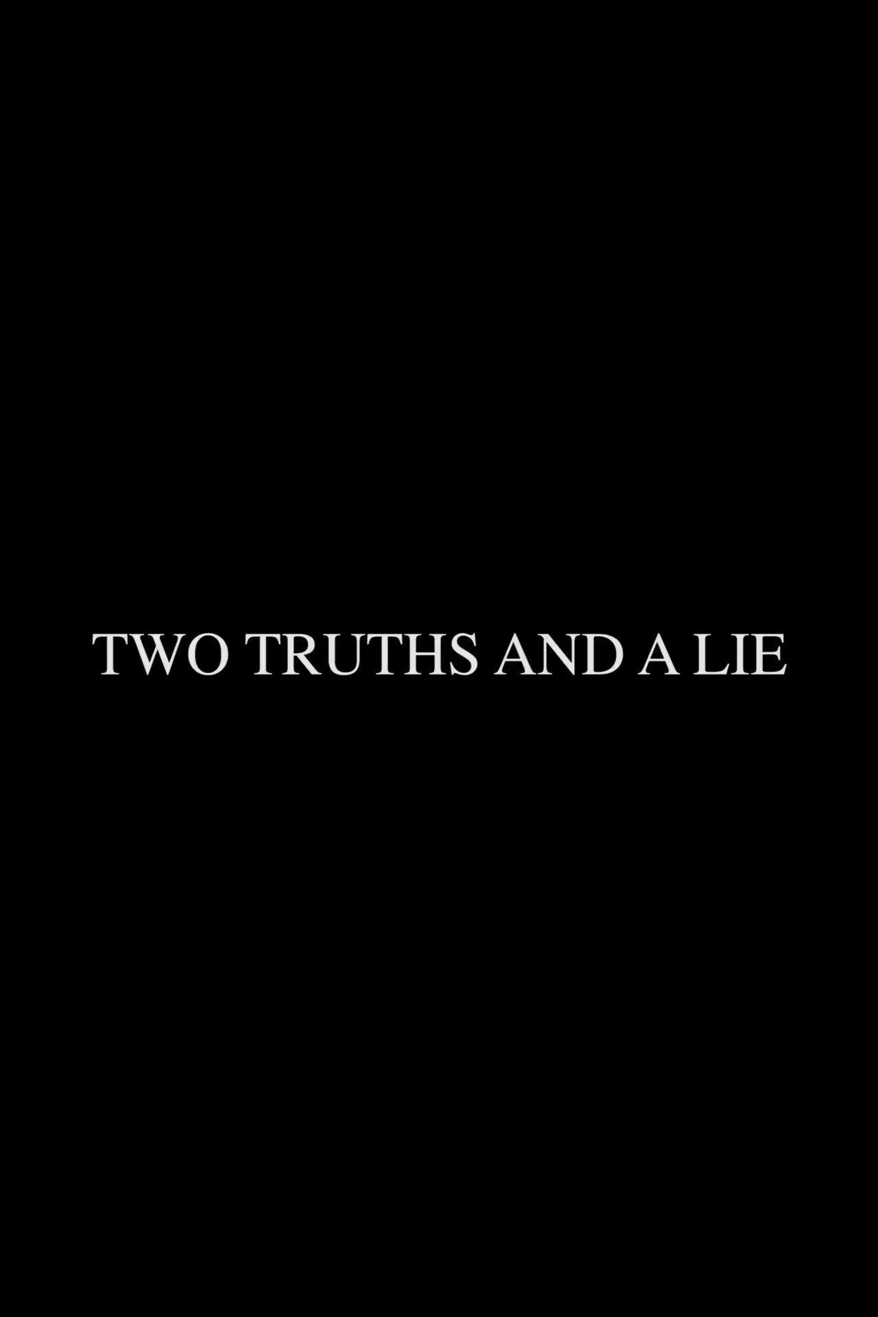 Two Truths and a Lie Backdrop