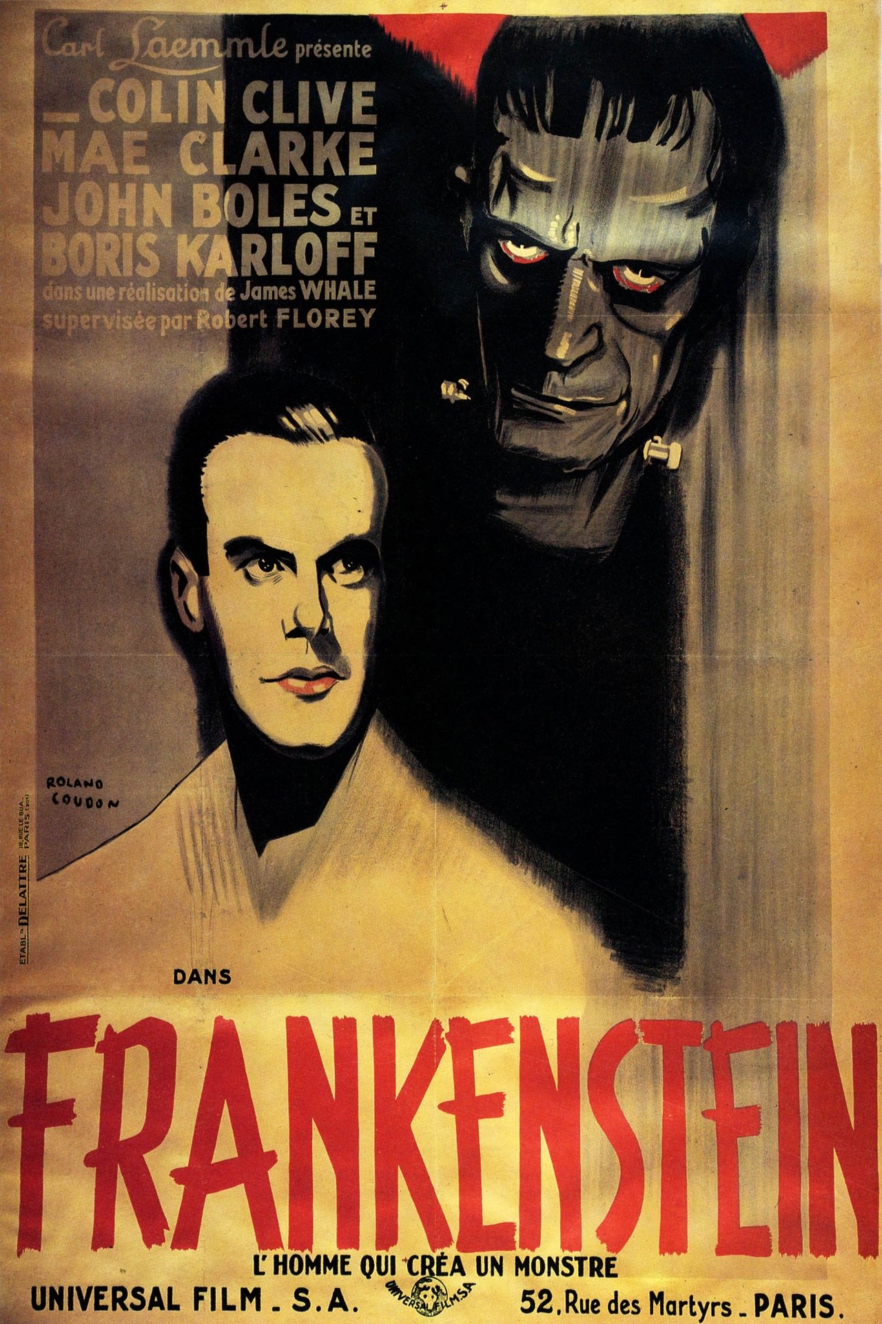 Frankenstein poster