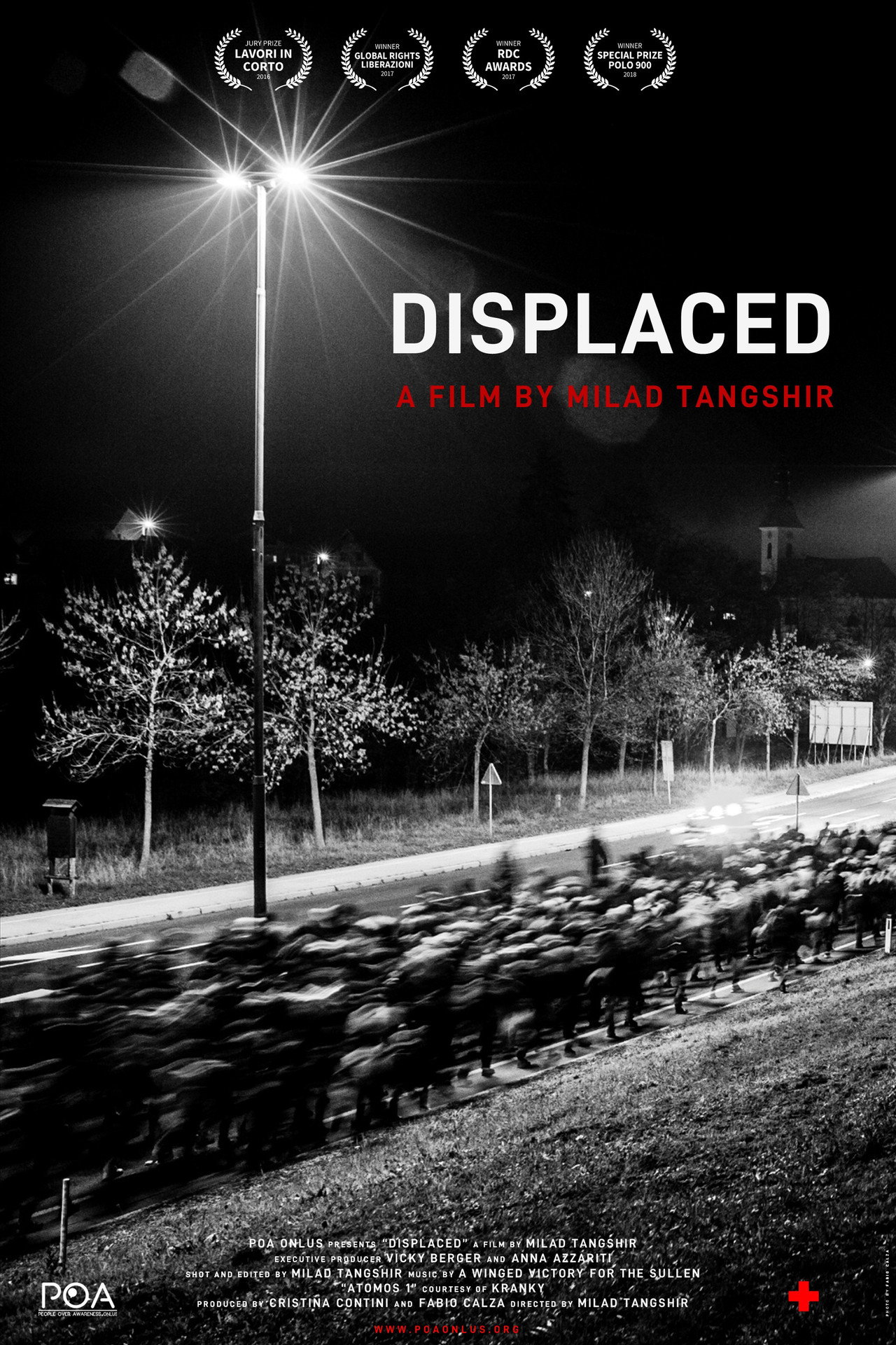 Displaced filmaffisch