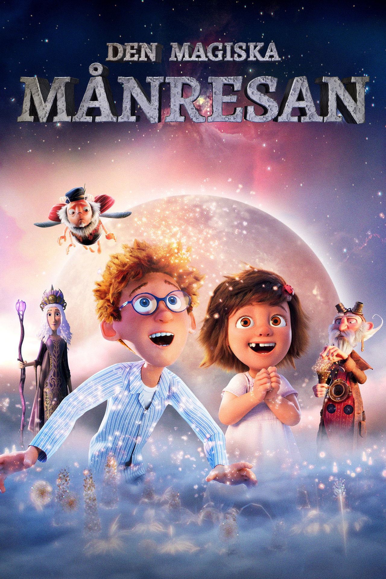 Den magiska månresan filmaffisch