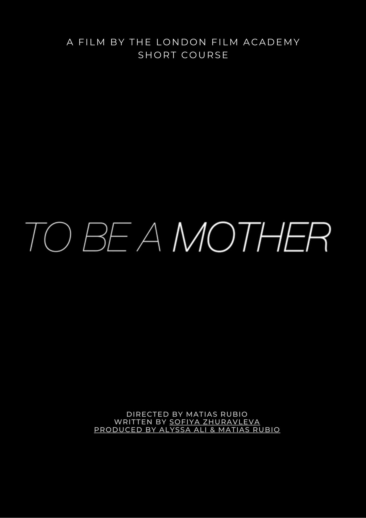 To Be A Mother Backdrop