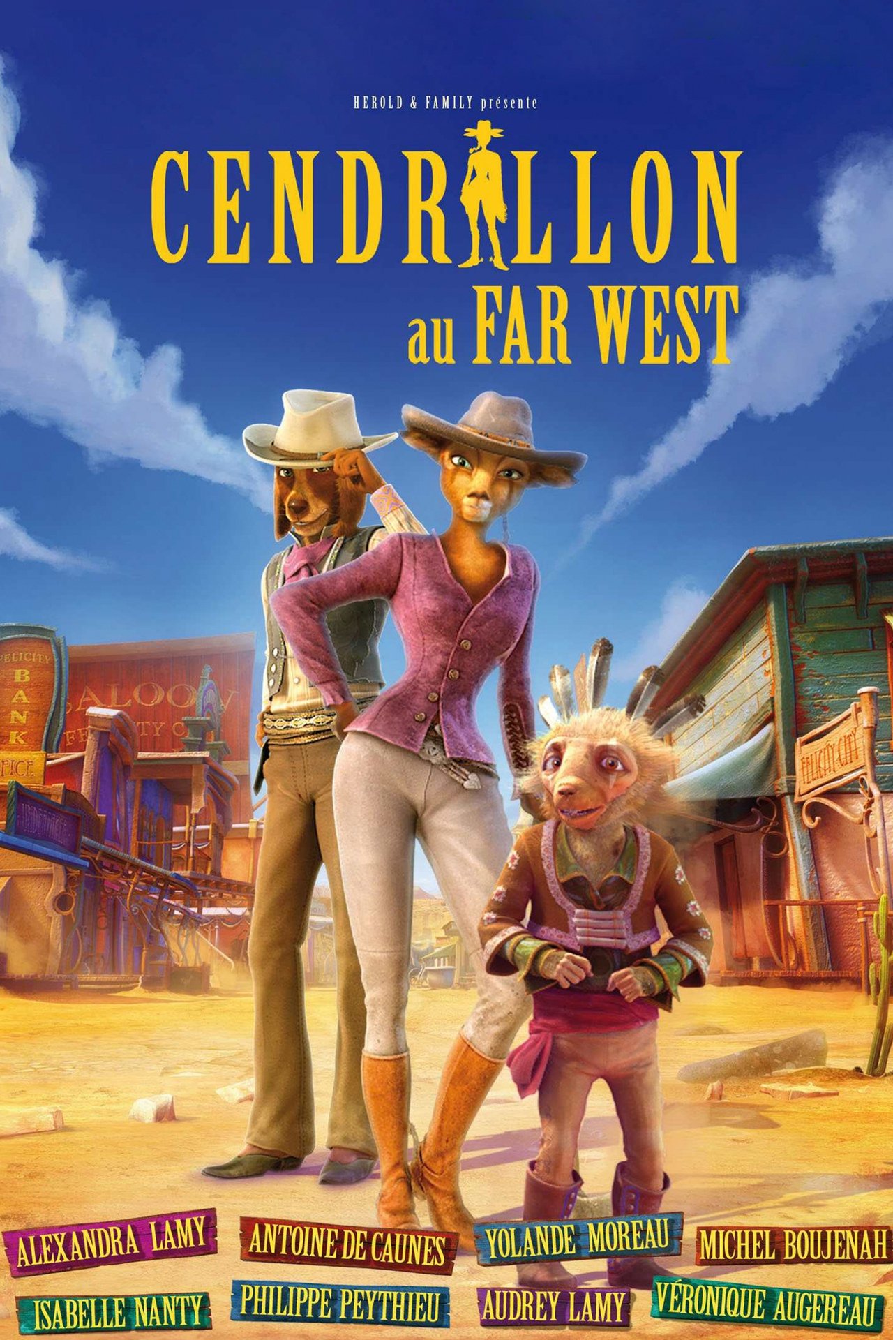 Cendrillon au Far West poster