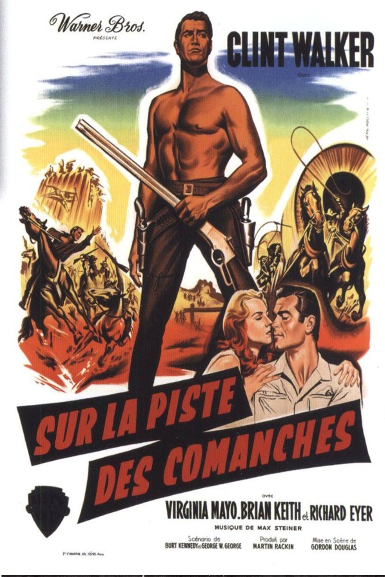 Sur la piste des Comanches poster