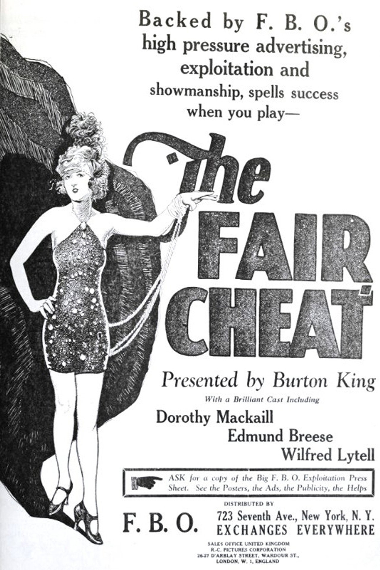 The Fair Cheat Backdrop