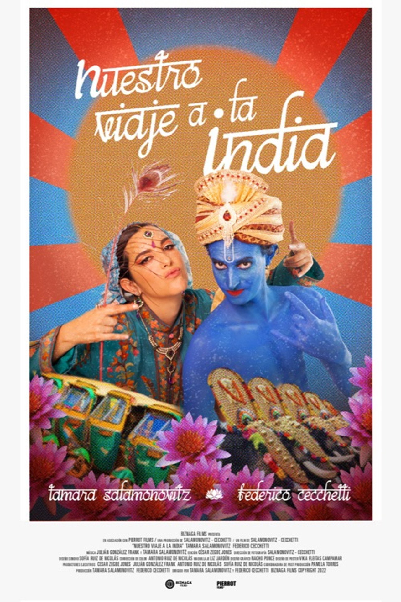 Nuestro viaje a India filmaffisch