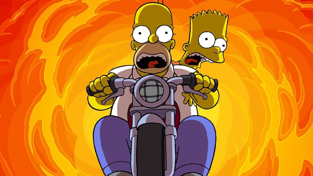 The Simpsons Movie Chased Mob – Original Cinema Film Art Print Premium Poster