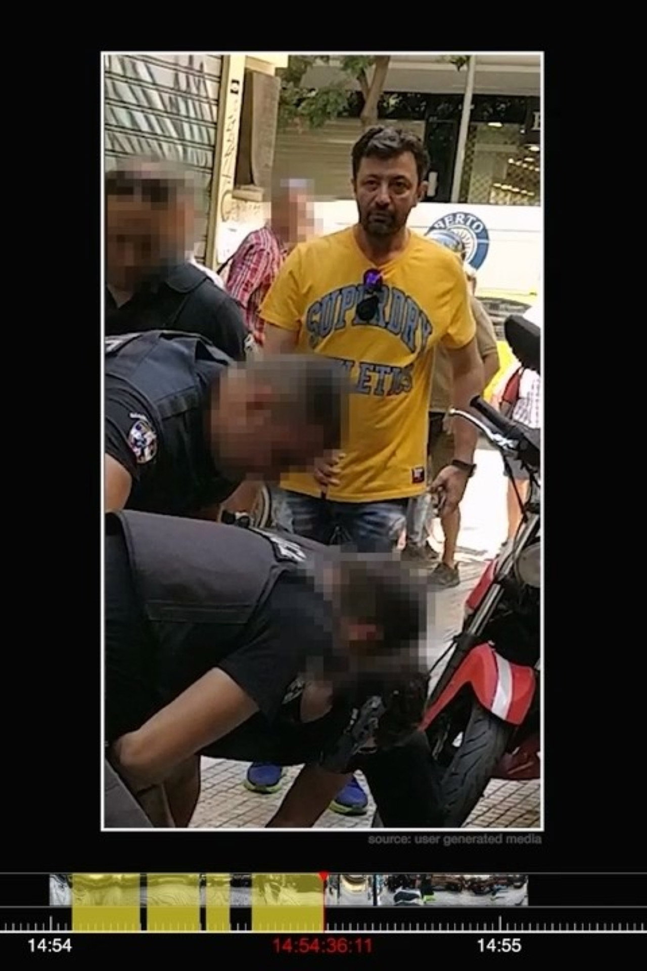 Killing of Zak Kostopoulos: the Man in the Yellow Shirt filmaffisch