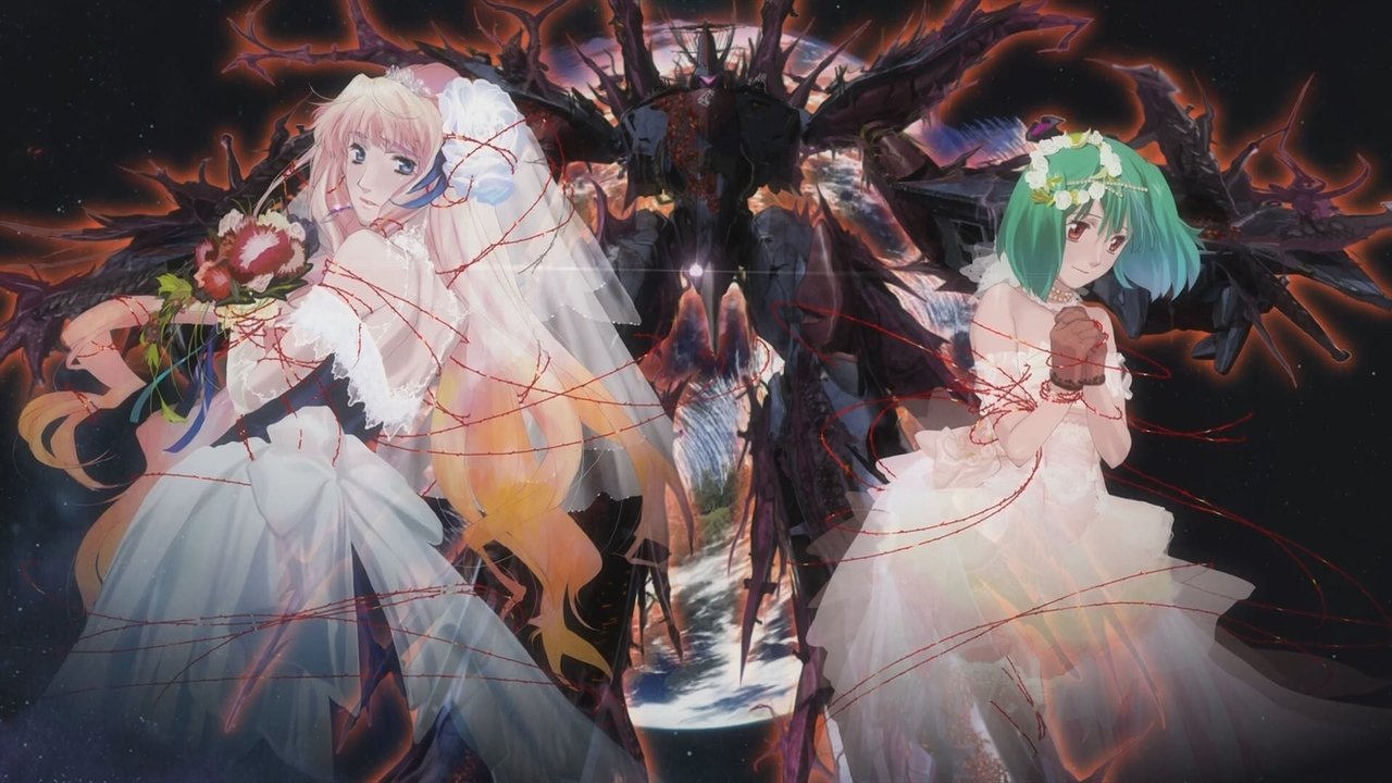 Scen från Macross Frontier: The False Songstress