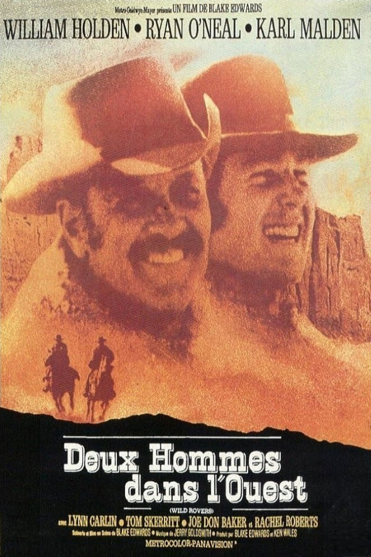 Deux hommes dans l'Ouest poster