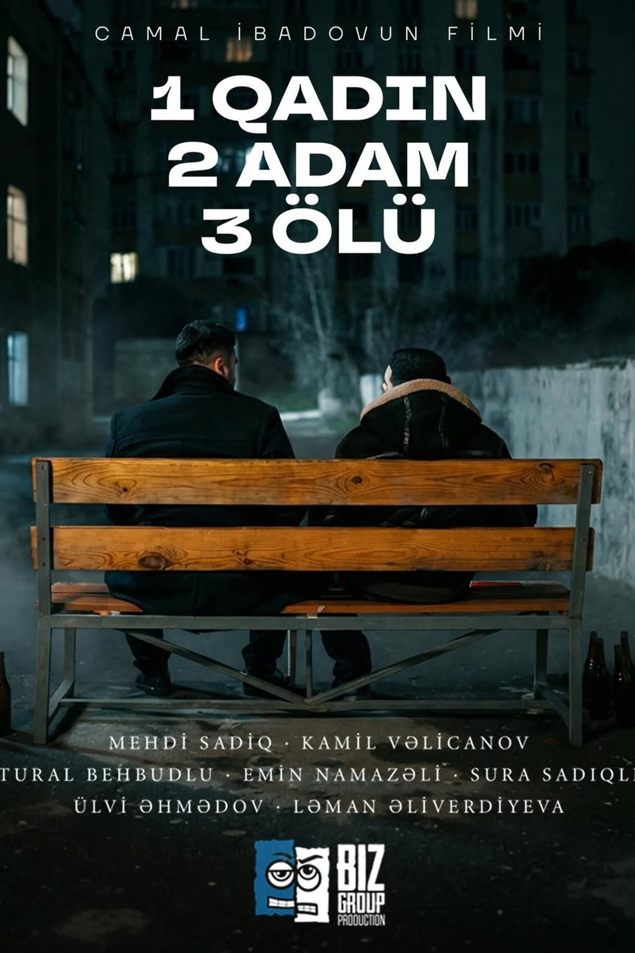 1 Qadın 2 Adam 3 Ölü filmaffisch