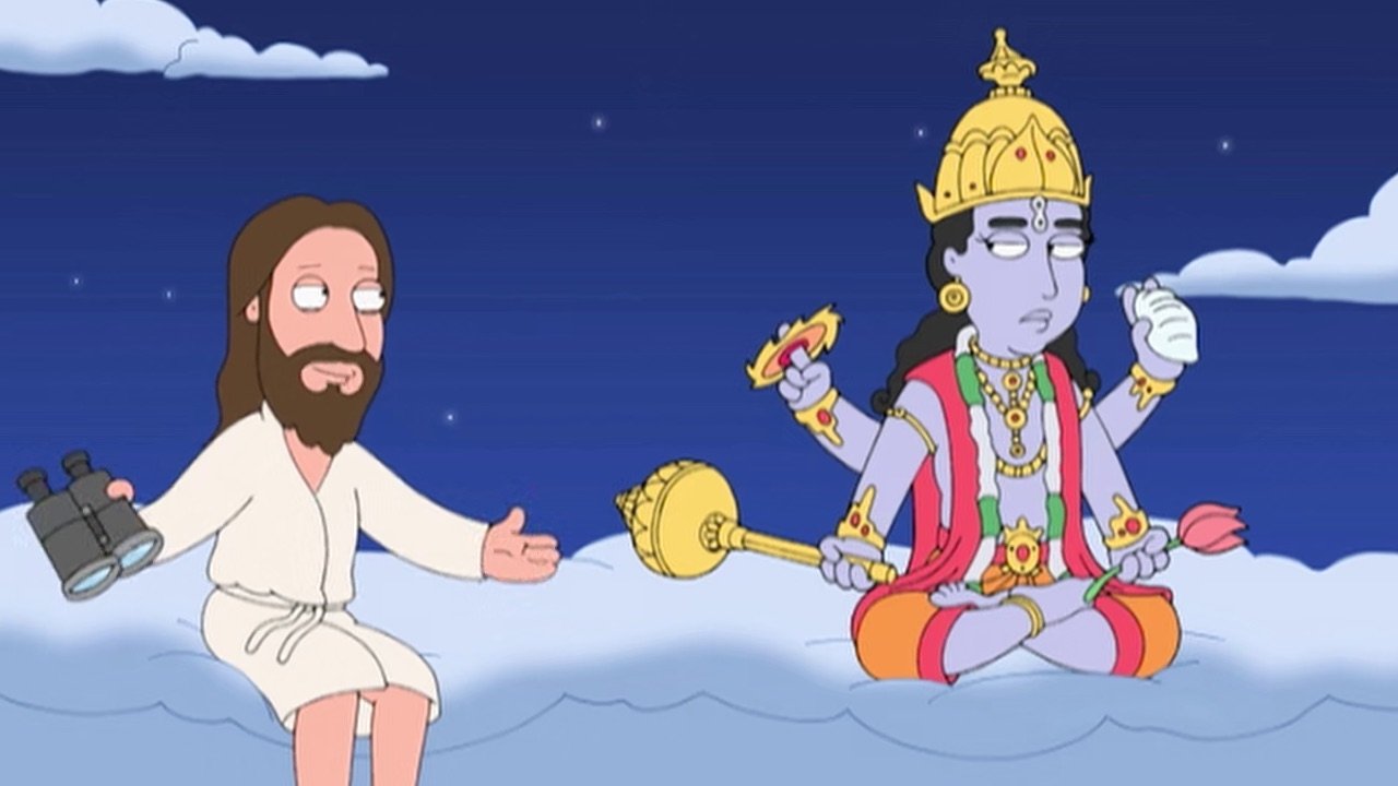Jesus and Vishnu on Christmas Eve