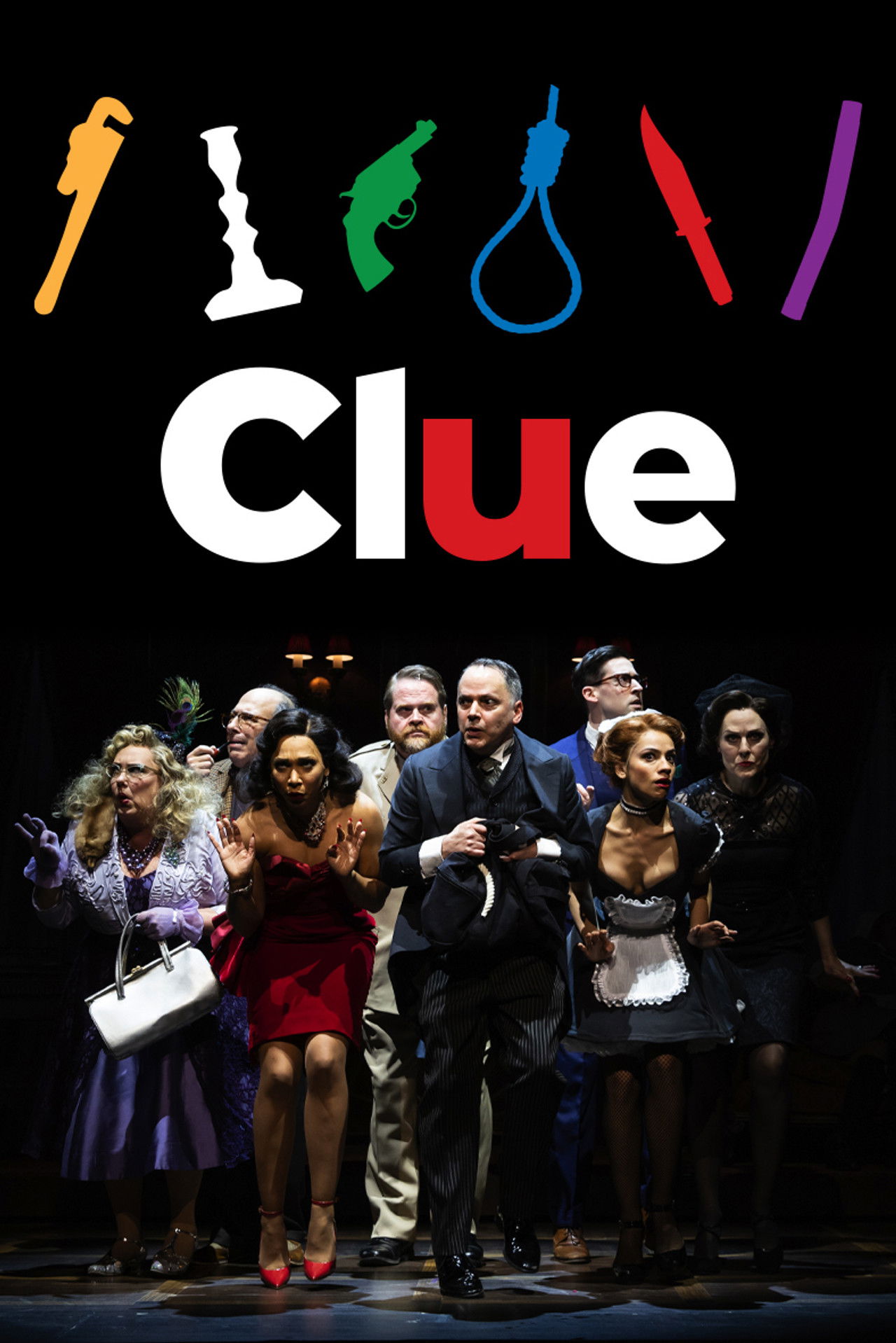 Clue Backdrop