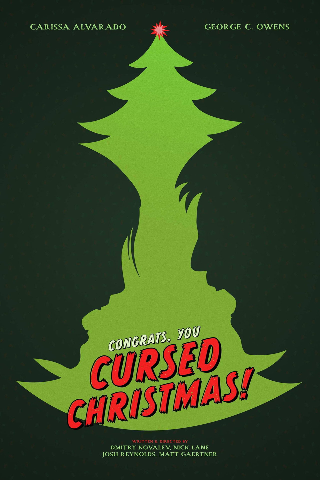 Congrats, You Cursed Christmas! Backdrop