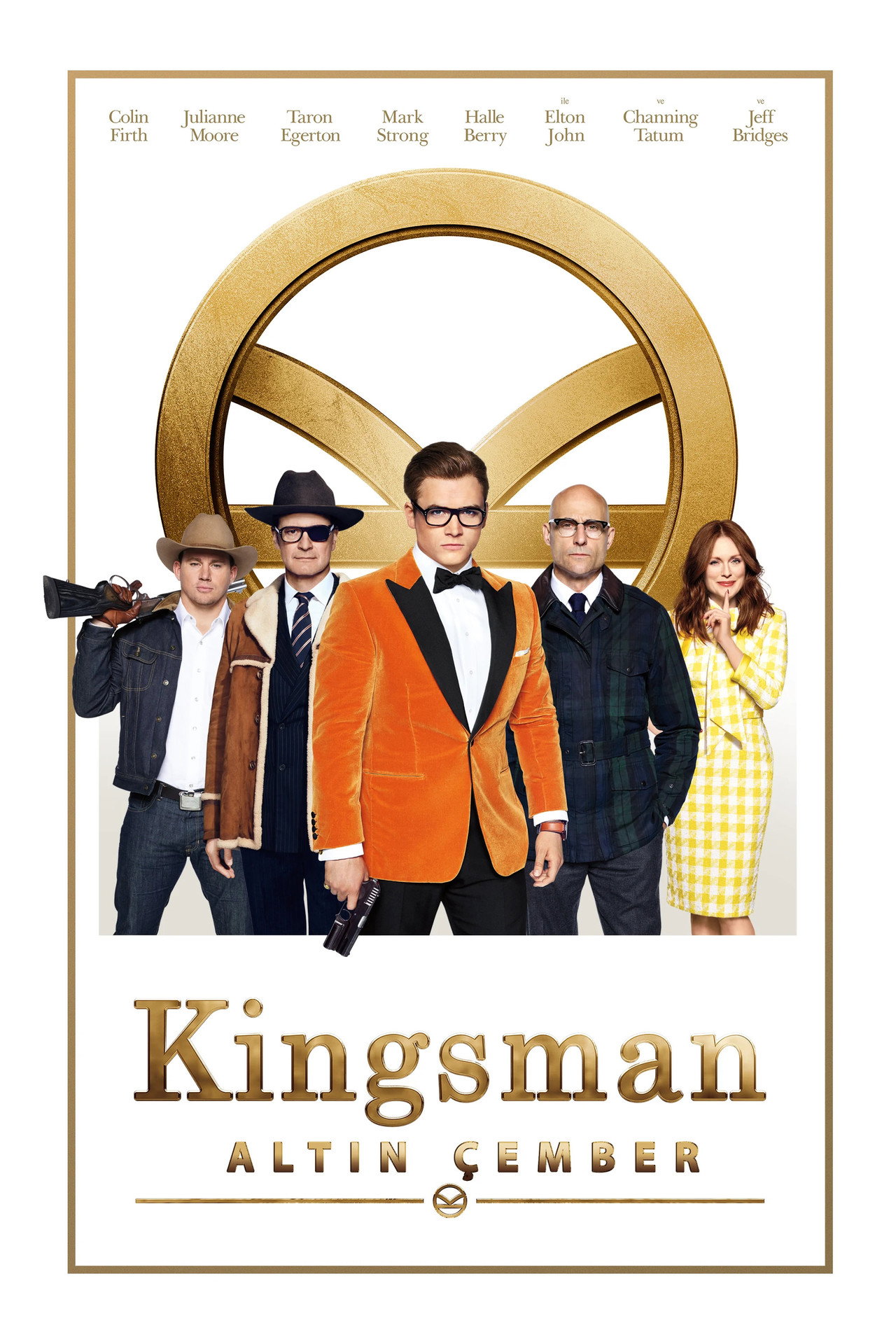 Kingsman: Altın Çember Poster