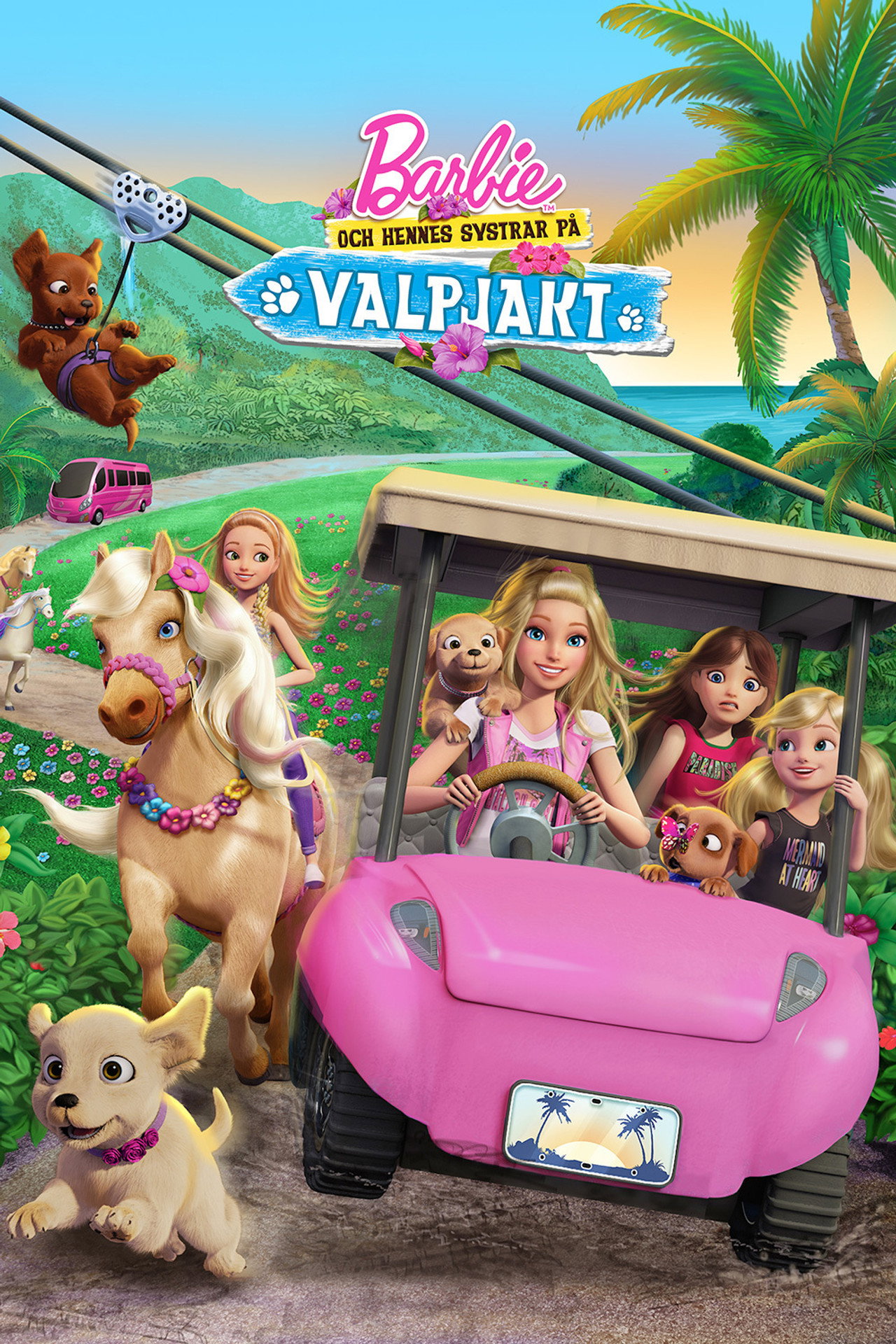 Barbie och hennes systrar på valpjakt filmaffisch