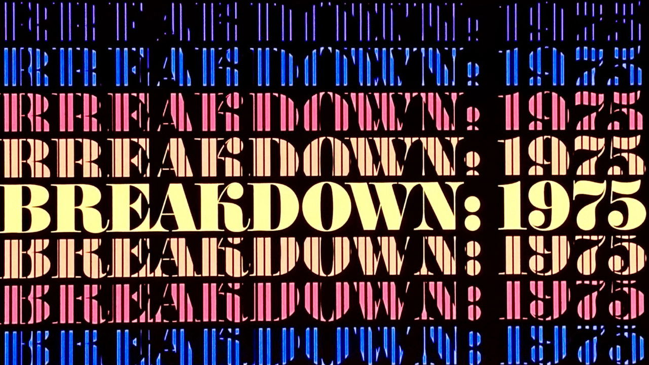 Breakdown: 1975
