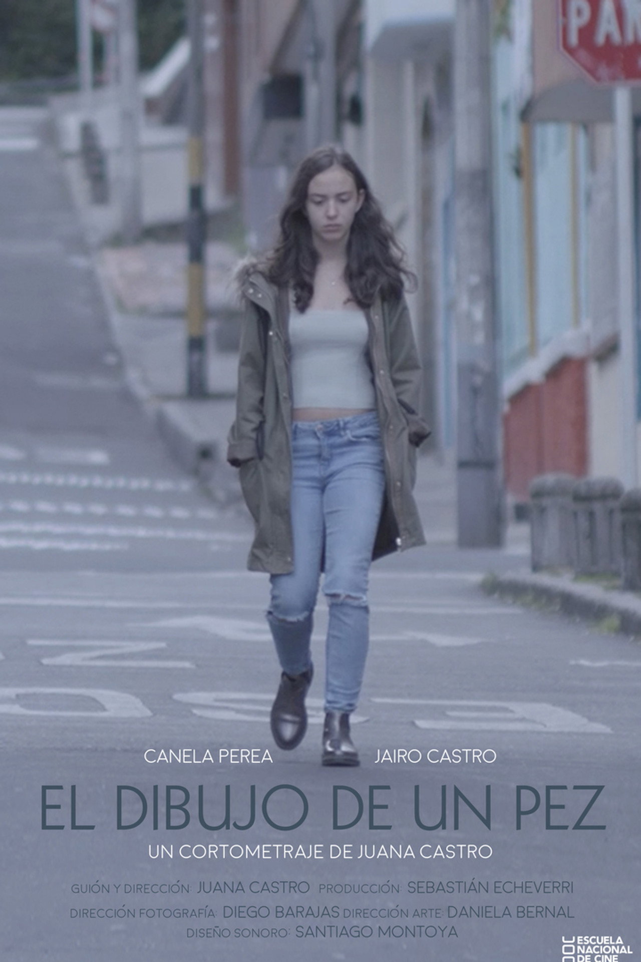 El dibujo de un pez filmaffisch