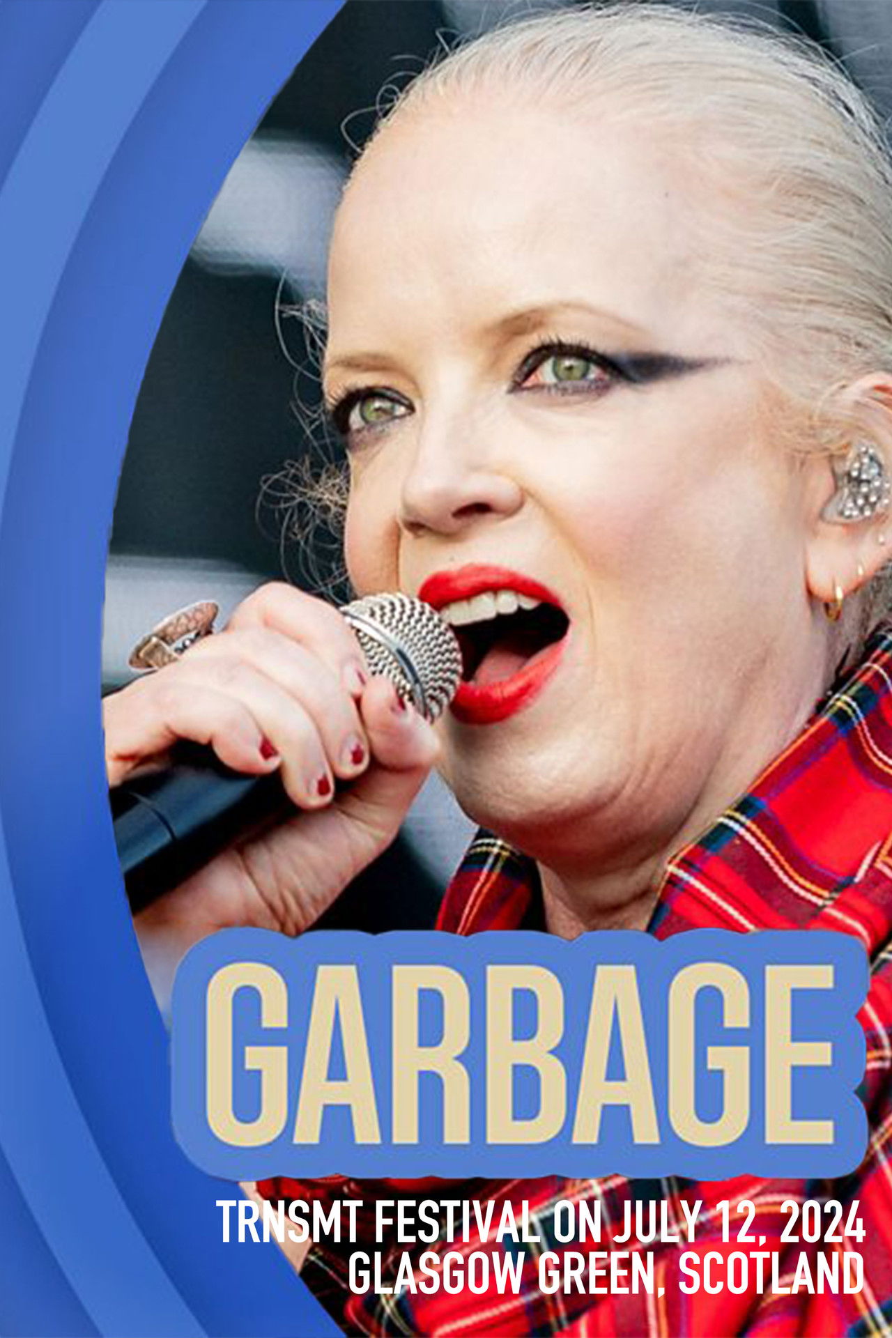 Garbage: TRNSMT Festival Backdrop