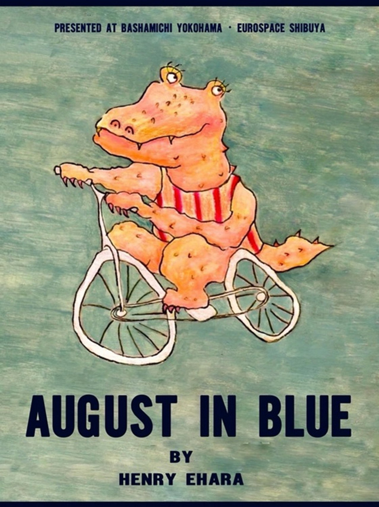 August in Blue Backdrop