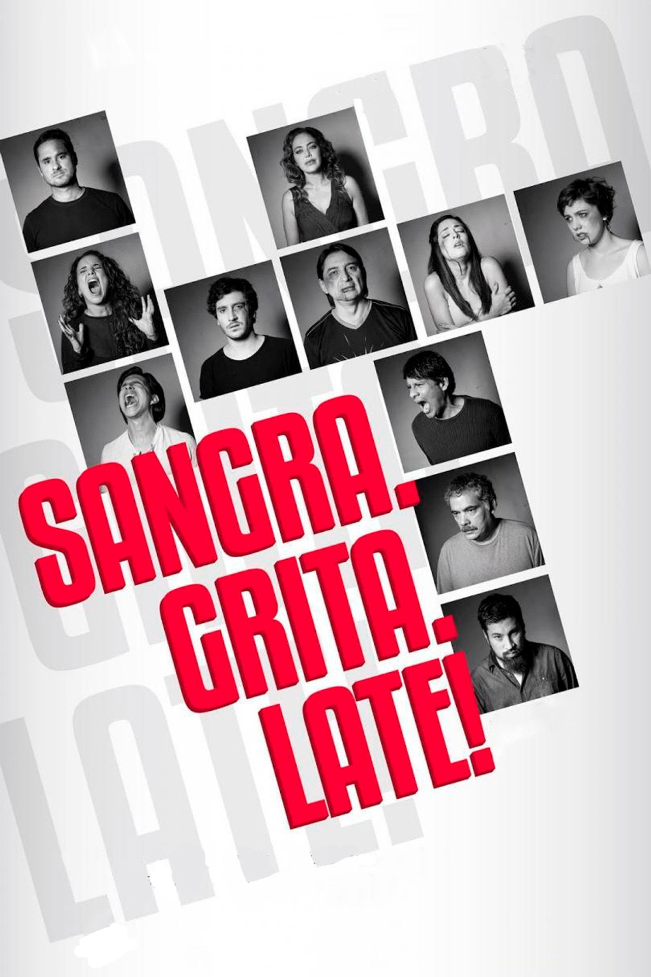Sangra. Grita. Late! filmaffisch